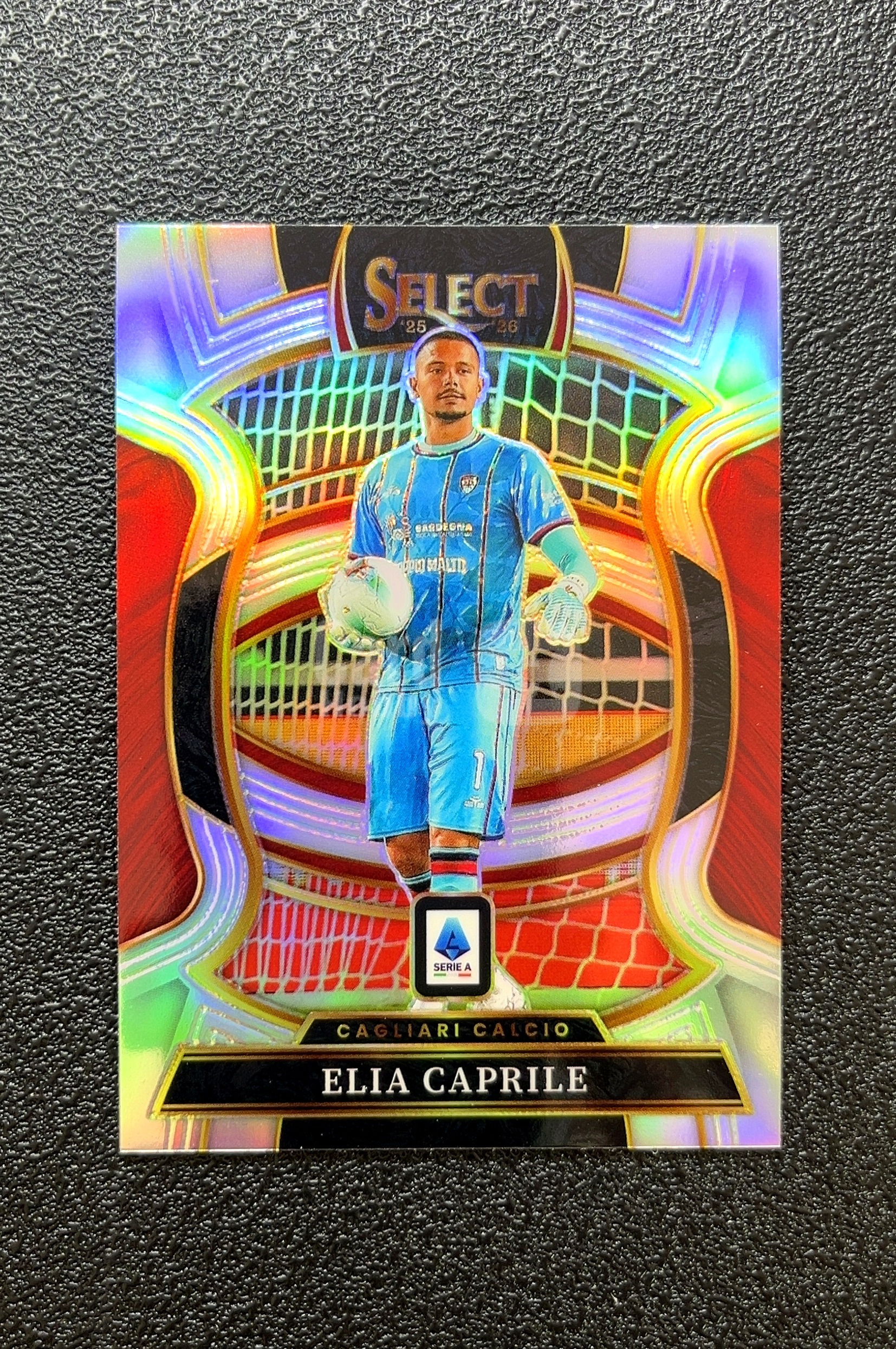 【岛屿拍卖】2025-26 Panini Select Prizm Elia Caprile 埃利亚·卡普里莱 银折 折射 卡品如图 高价值 #74 Cagliari Calcio 0015#72