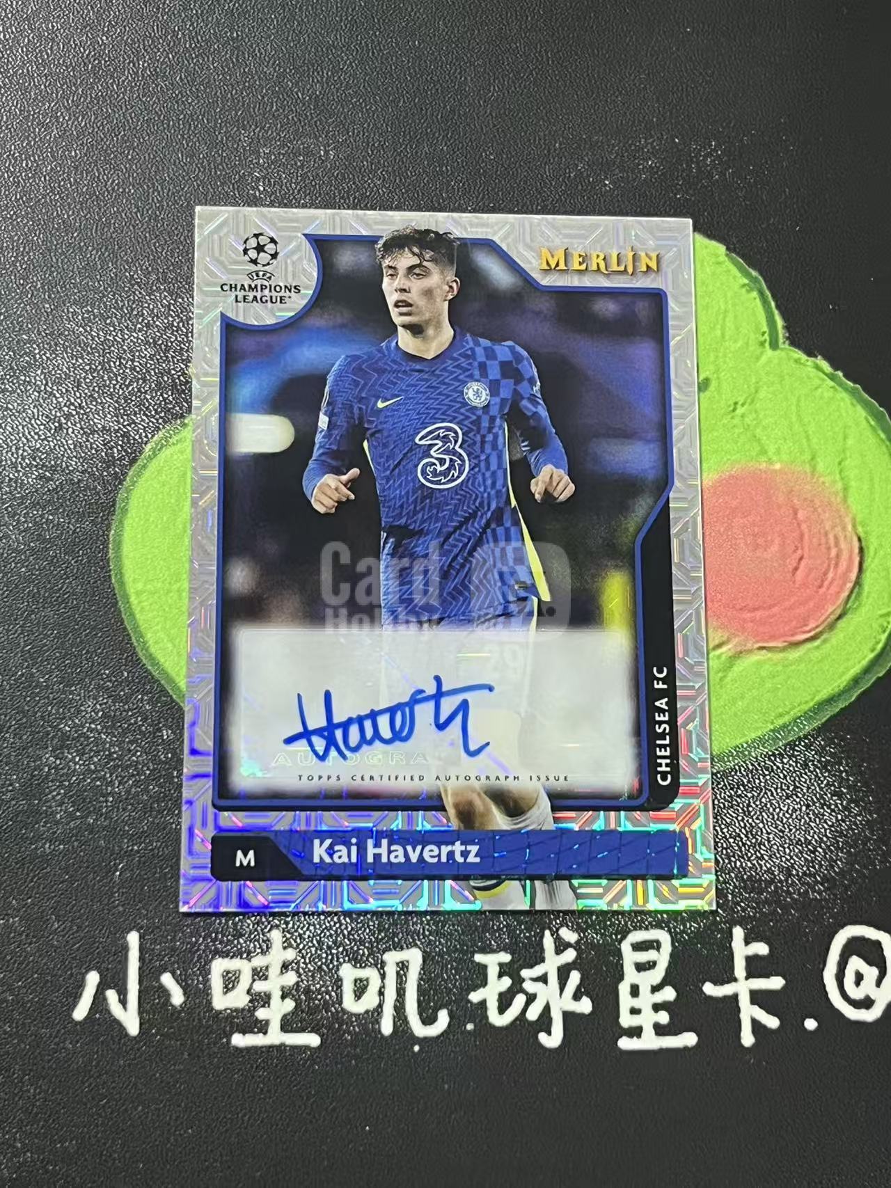 2022 Topps Merlin Kai Havertz 欧冠 梅林 切尔西 凯 哈弗茨 99编 签字 德国 微瑕如图【ZYP代拍】LS90