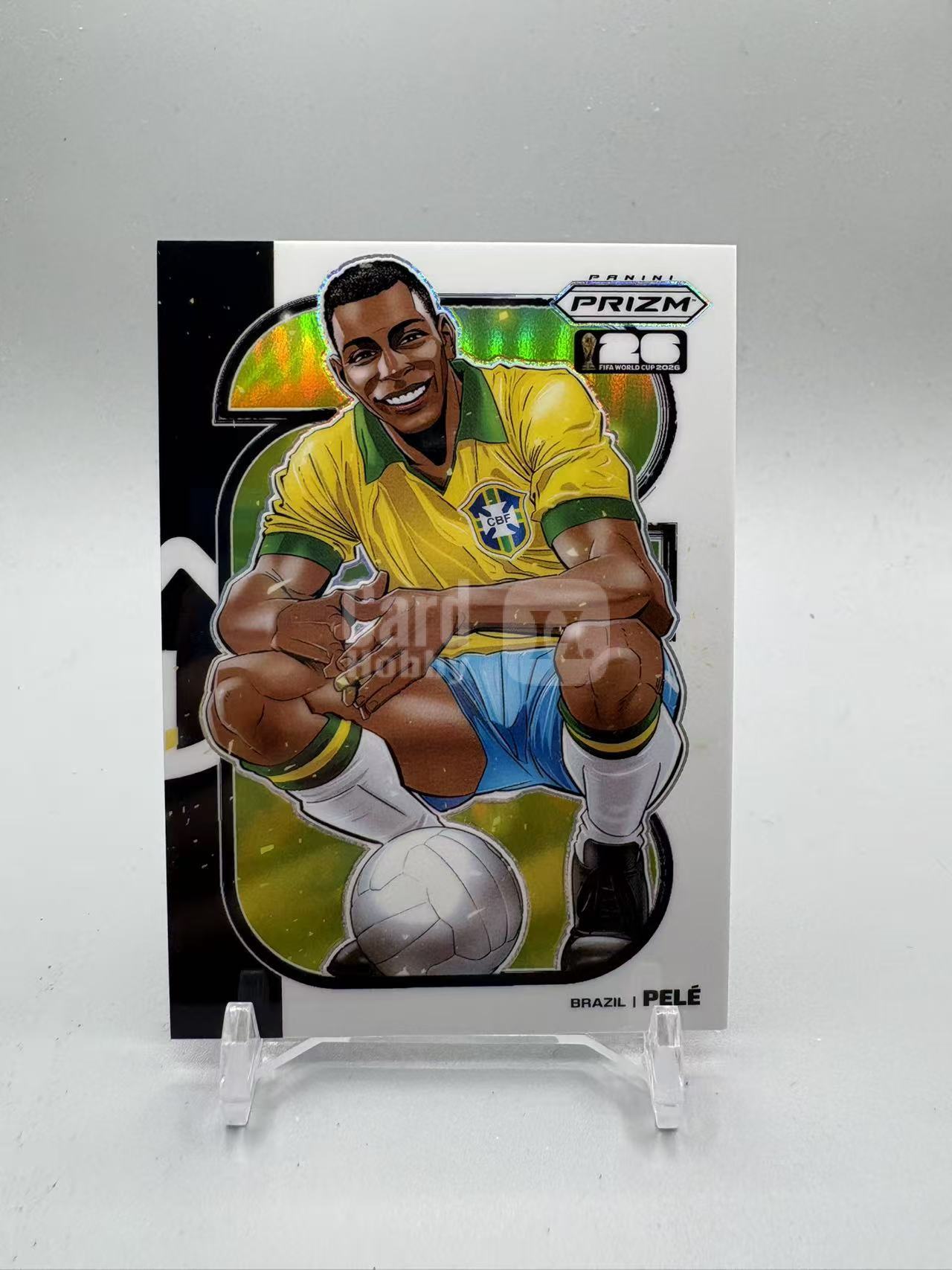 2026 Panini World Cup Prizm Pele 【灰灰代拍】世界杯 pz 球王 贝利 漫画 manga 特卡 超级hit 巴西