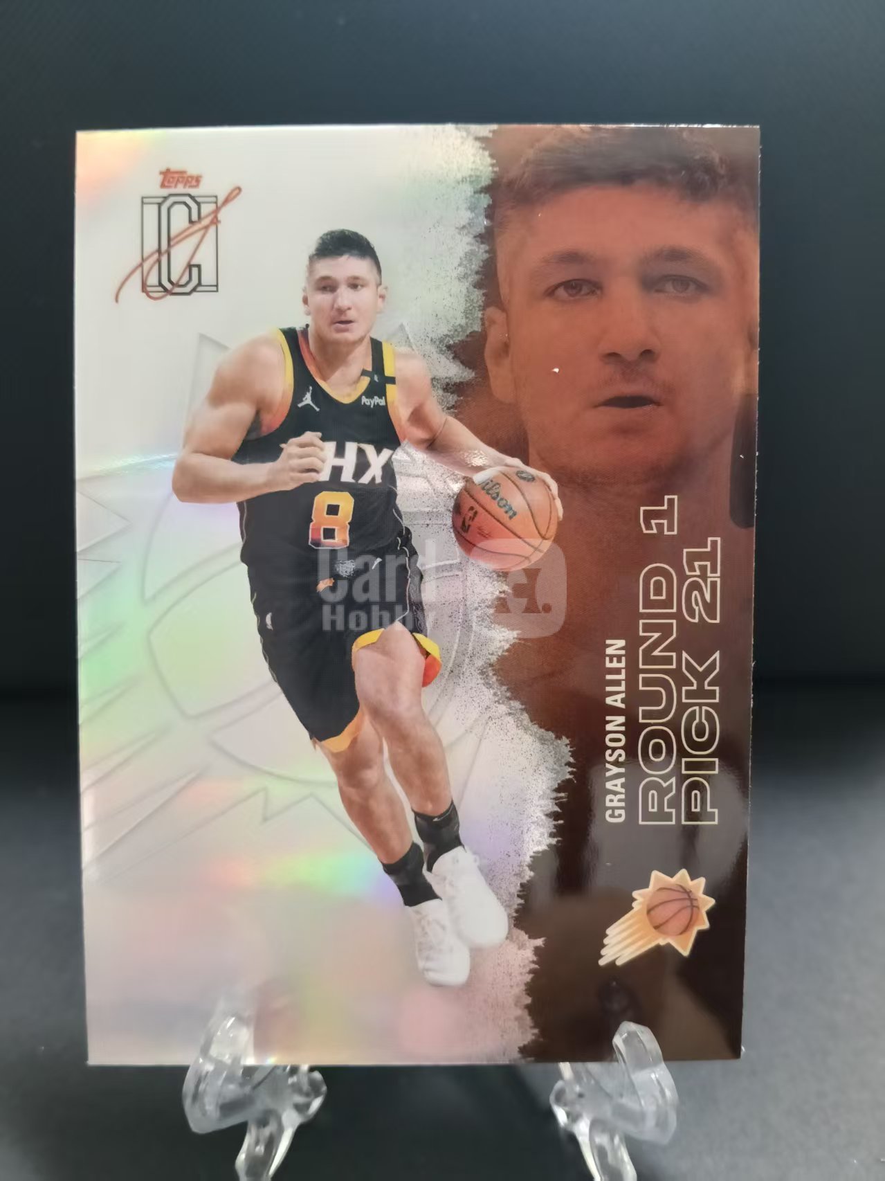 2026 Topps Signature Class Grayson Allen 太阳队 格雷森 阿伦 得分后卫 银折镭射 卡品如图