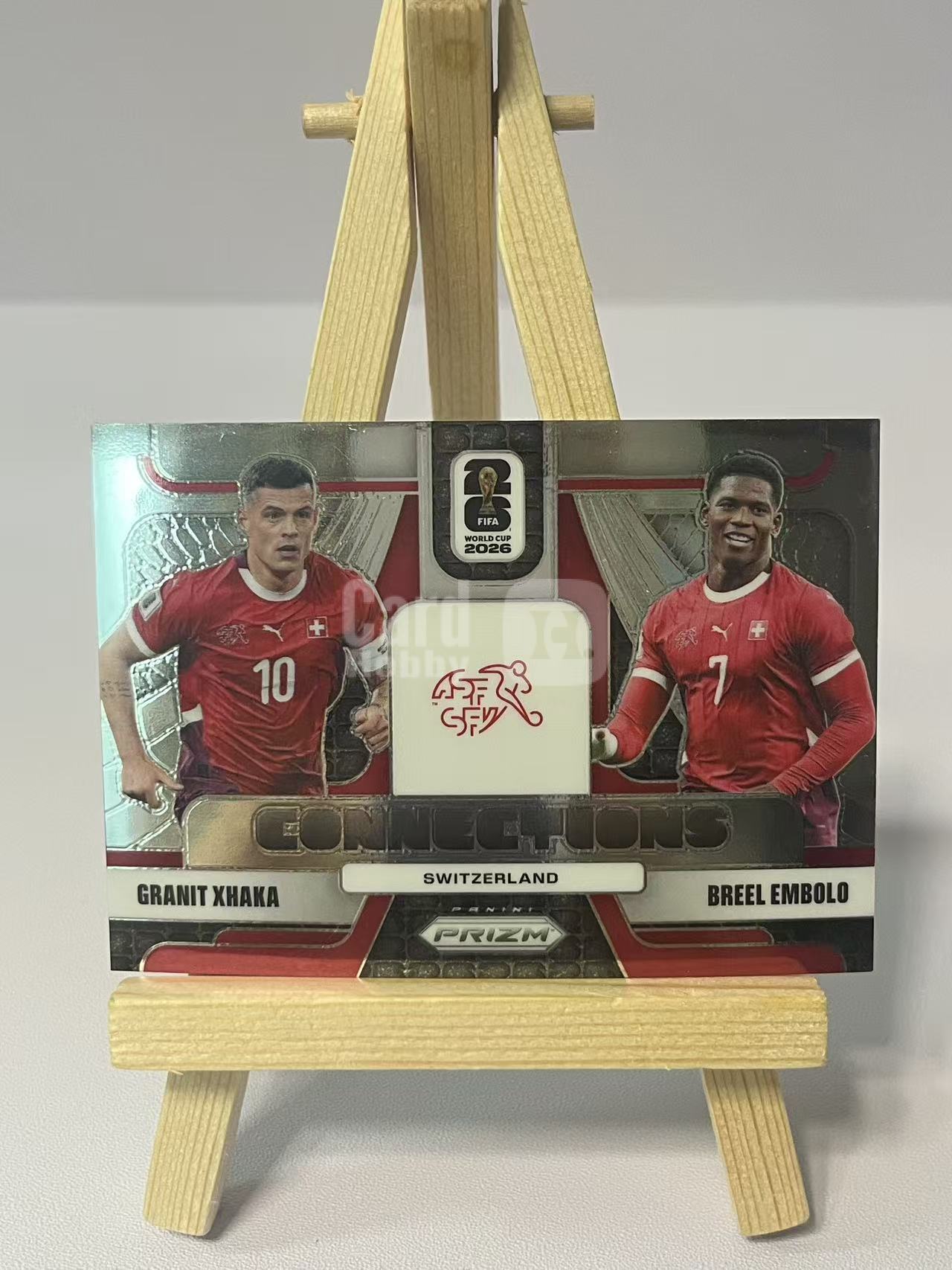 2026 Panini Prizm Granit Xhaka 扎卡 恩博洛 瑞士 特卡 世界杯 实卡精美 卡品如图 LZ5