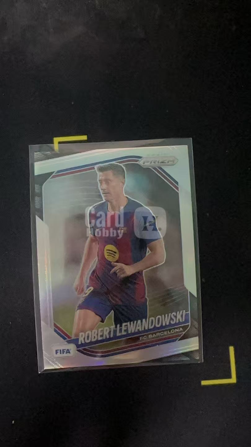 2025-26 Panini Prizm Robert Lewandowski 【风】帕尼尼系列 Pz 莱万 巴萨 银折