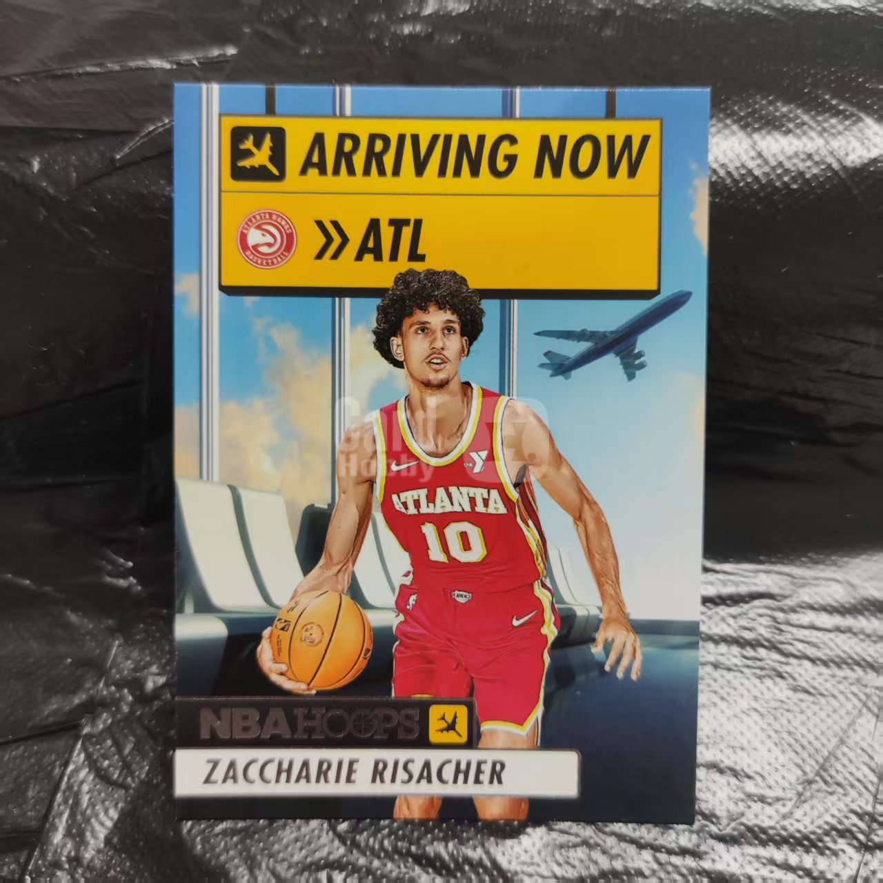 2024-25 Panini Hoops Zaccharie Risacher RC 扎卡里 里萨谢 新秀rc arriving now特卡 老鹰队 收藏必备 可累计 回收球星卡