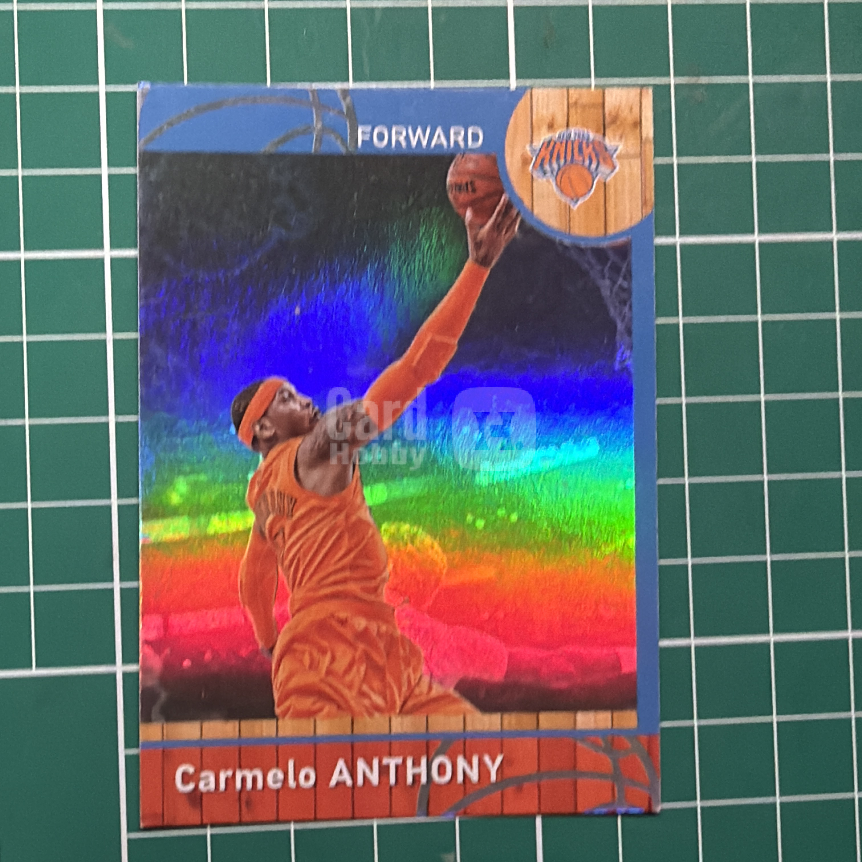2013-14 Panini Americana Carmelo Anthony S.p.a. 卡梅隆安东尼 甜瓜 折射 银折 闪卡 特卡 十年老卡 绝版卡 稀有大比例