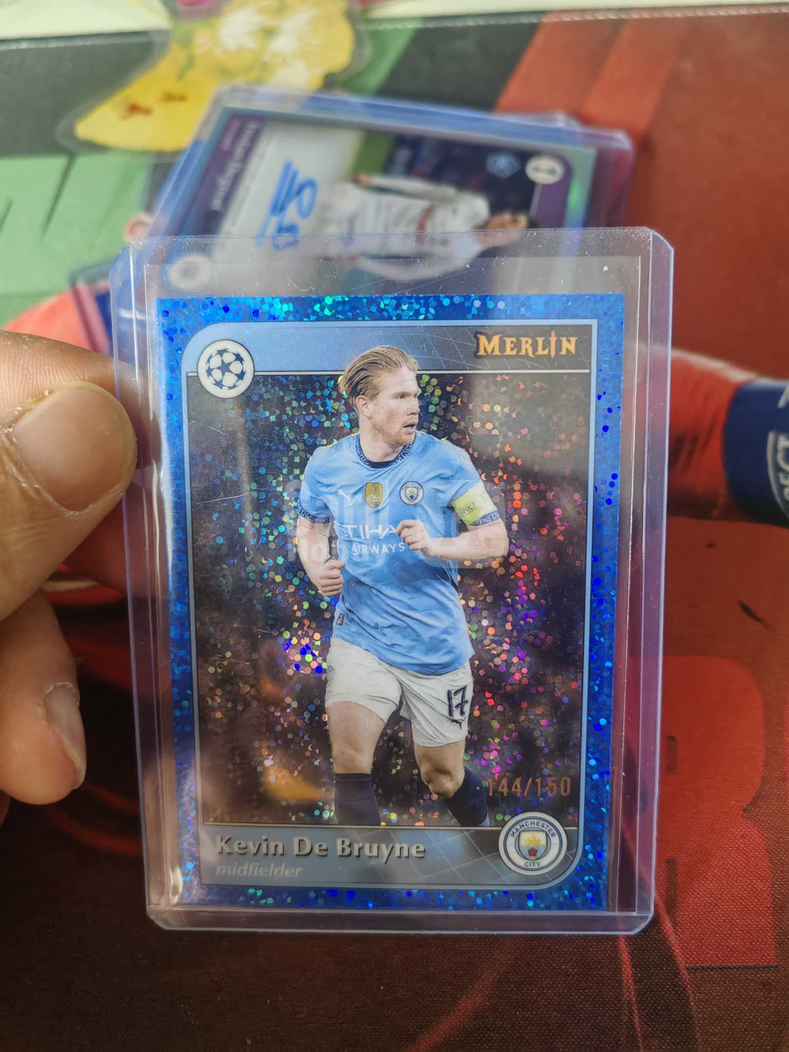 2025 Topps 梅林 Kevin De Bruyne 梅林 曼城 德布劳内 150编base卡!!!!