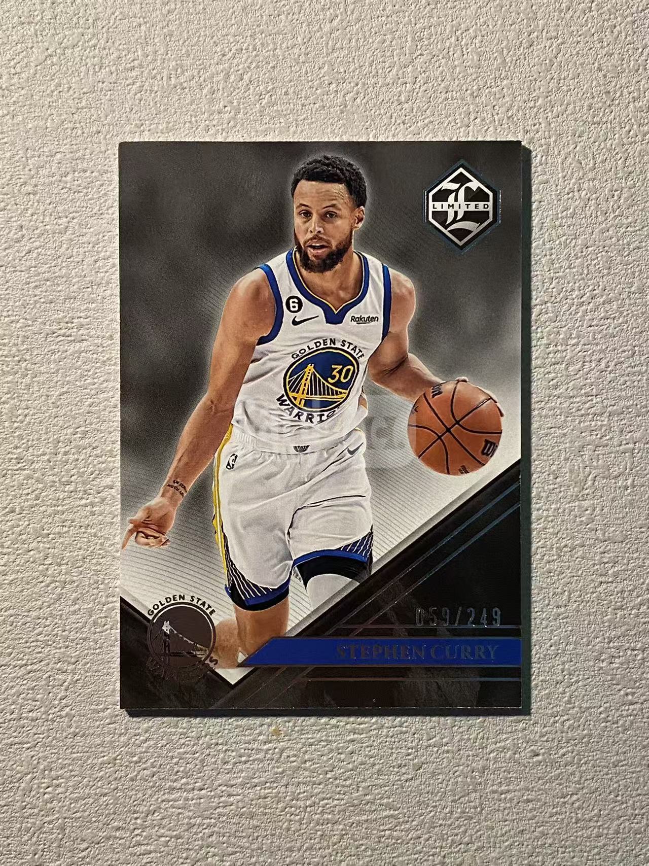 2022-23 Panini Chronicles Stephen Curry 雷米特 勇士 斯蒂芬 库里 /249编 厚卡 收藏必备