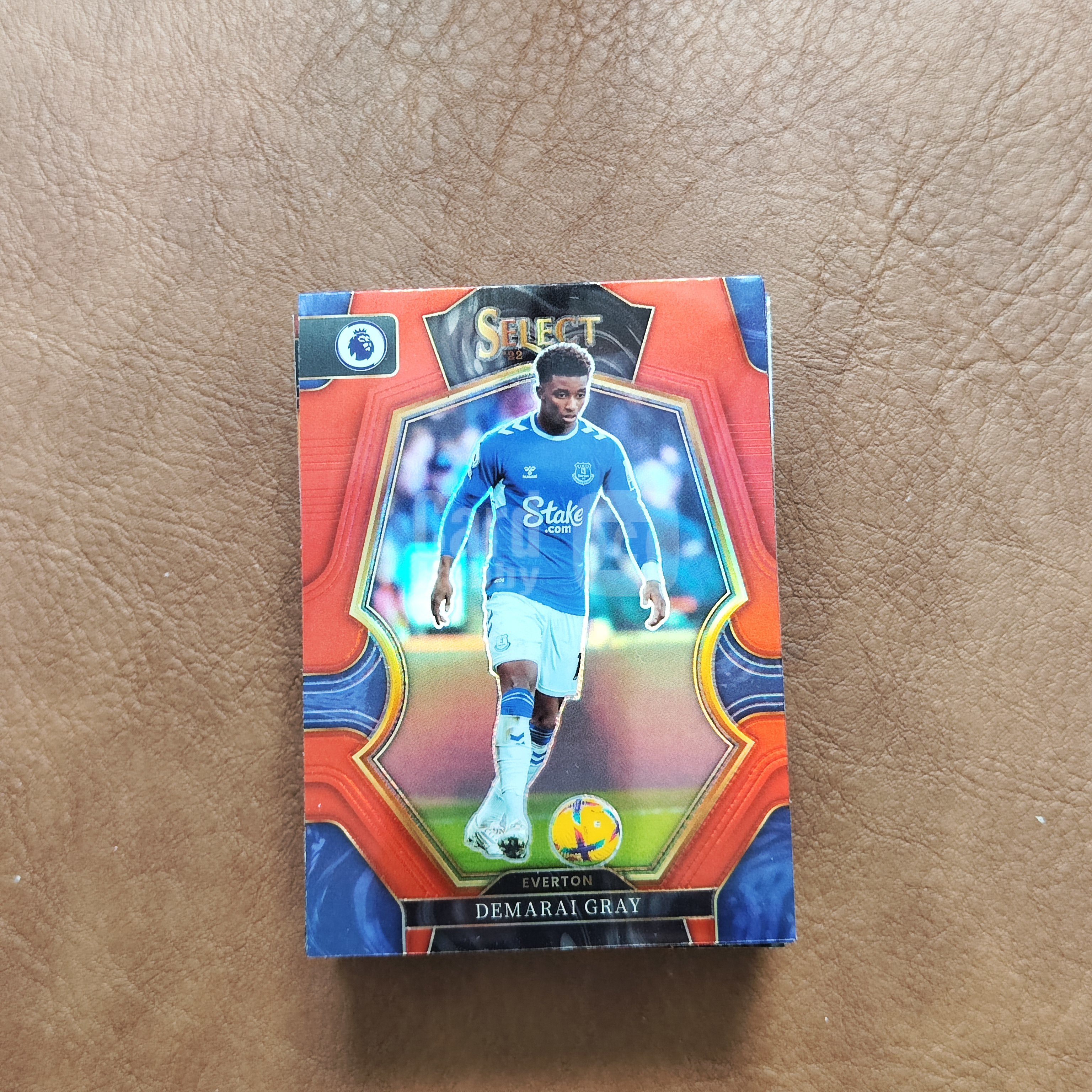2022-23 【YM拍卖-代卖/回收】 panini 折射 Demarai Gray 德马雷 格雷 埃弗顿  select 特卡 红折 Y0106