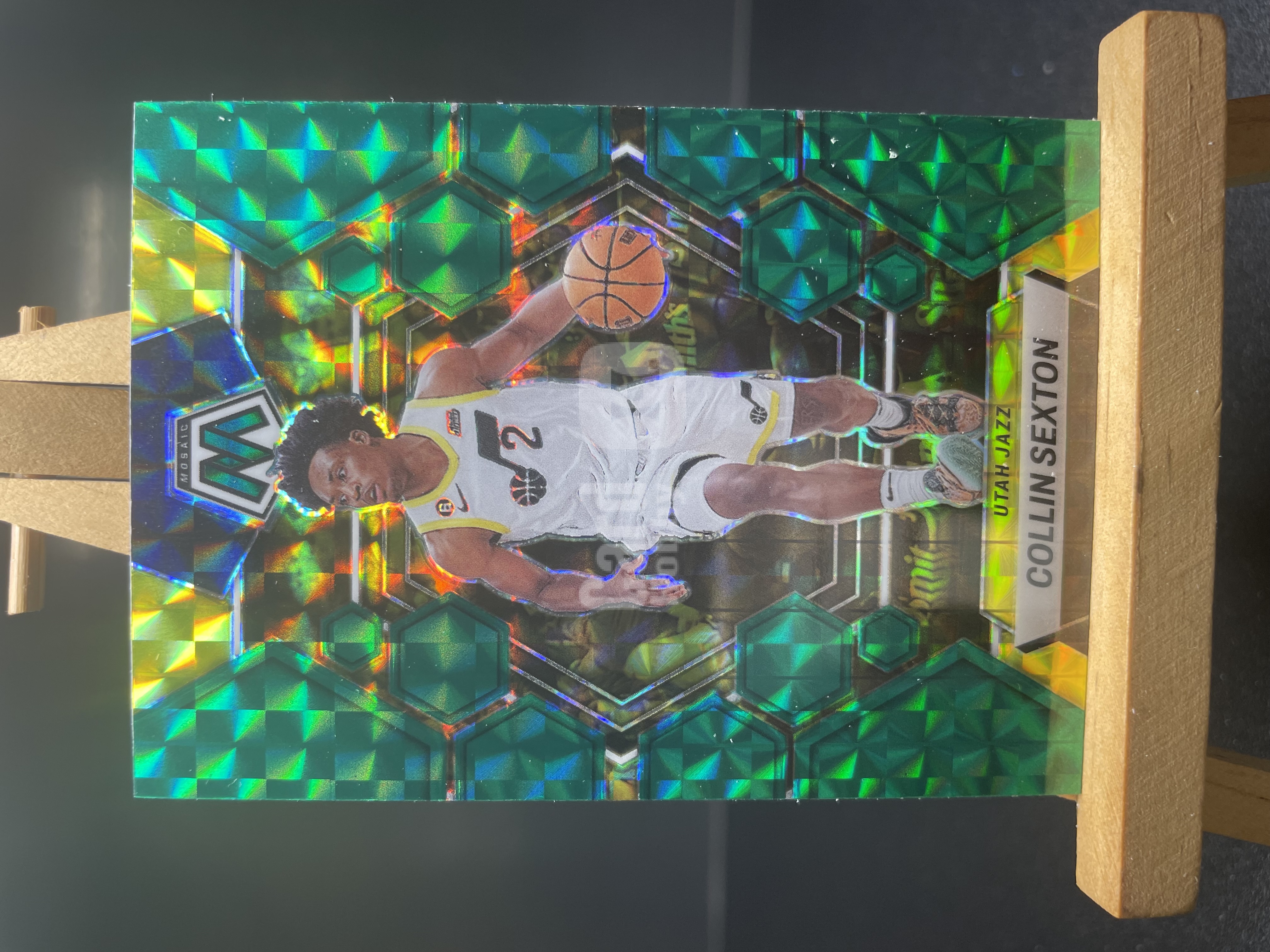 (B8) 2022-23 PANINI 马赛克 折射 科林 塞克斯顿 爵士 近期大热球星 收藏凑套必备 卡品如图 !!!