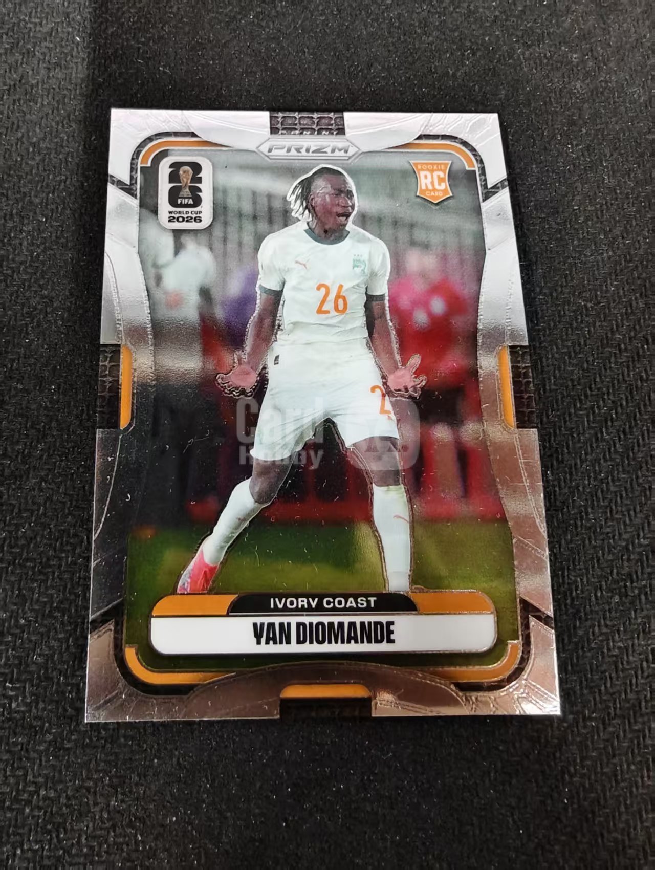 2026 Panini World Cup Prizm Yan Diomande RC 新秀 世界杯 科特迪瓦 扬 迪奥曼德 PZ世界杯 划痕 边角瑕疵#257
