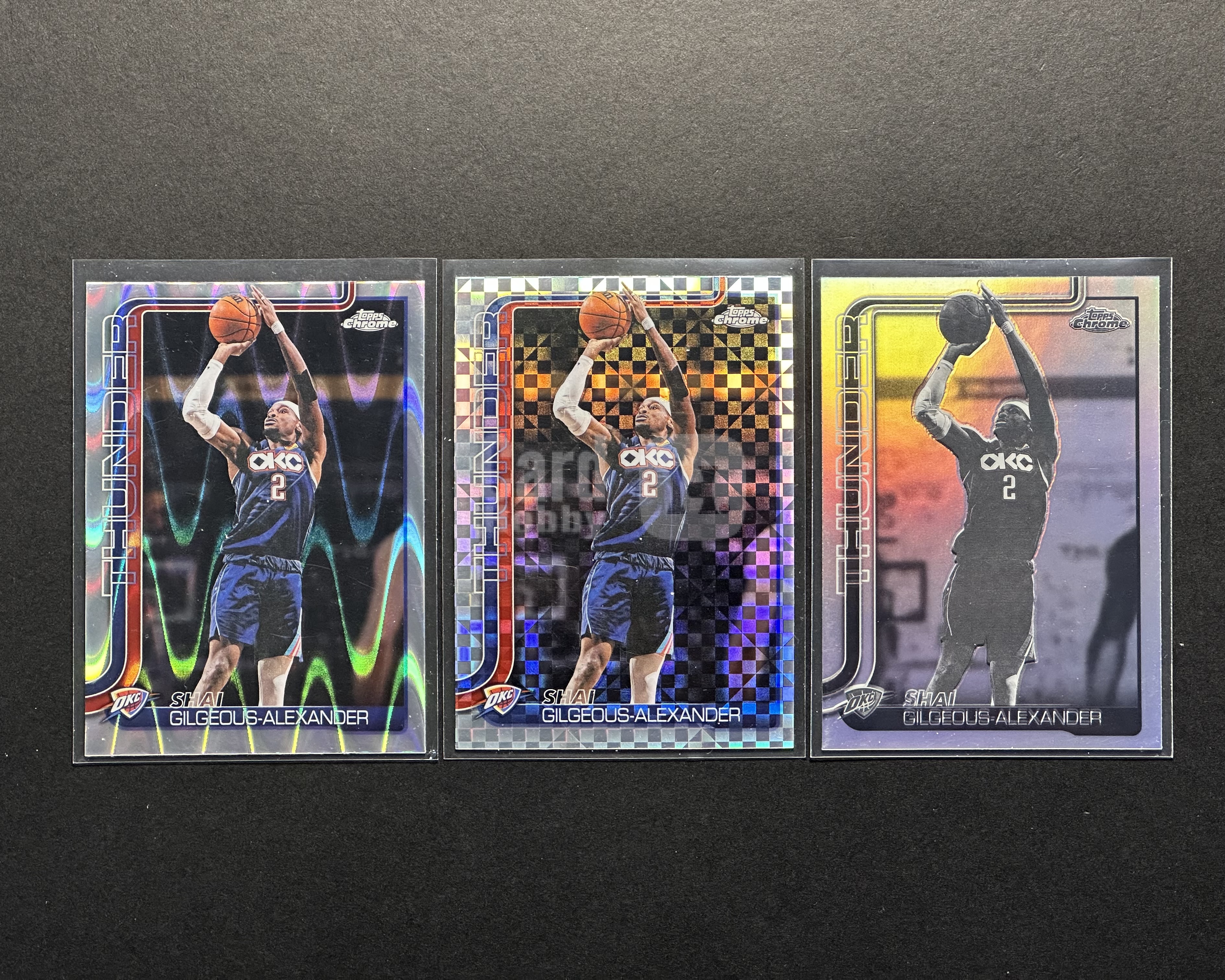 4# 2026 Topps Chrome Shai Gilgeous-Alexander Update TCU 谢伊 吉尔杰斯 亚历山大 SGA 雷霆 多种折射 lot不保卡品【怪兽代卖】#ZZzz