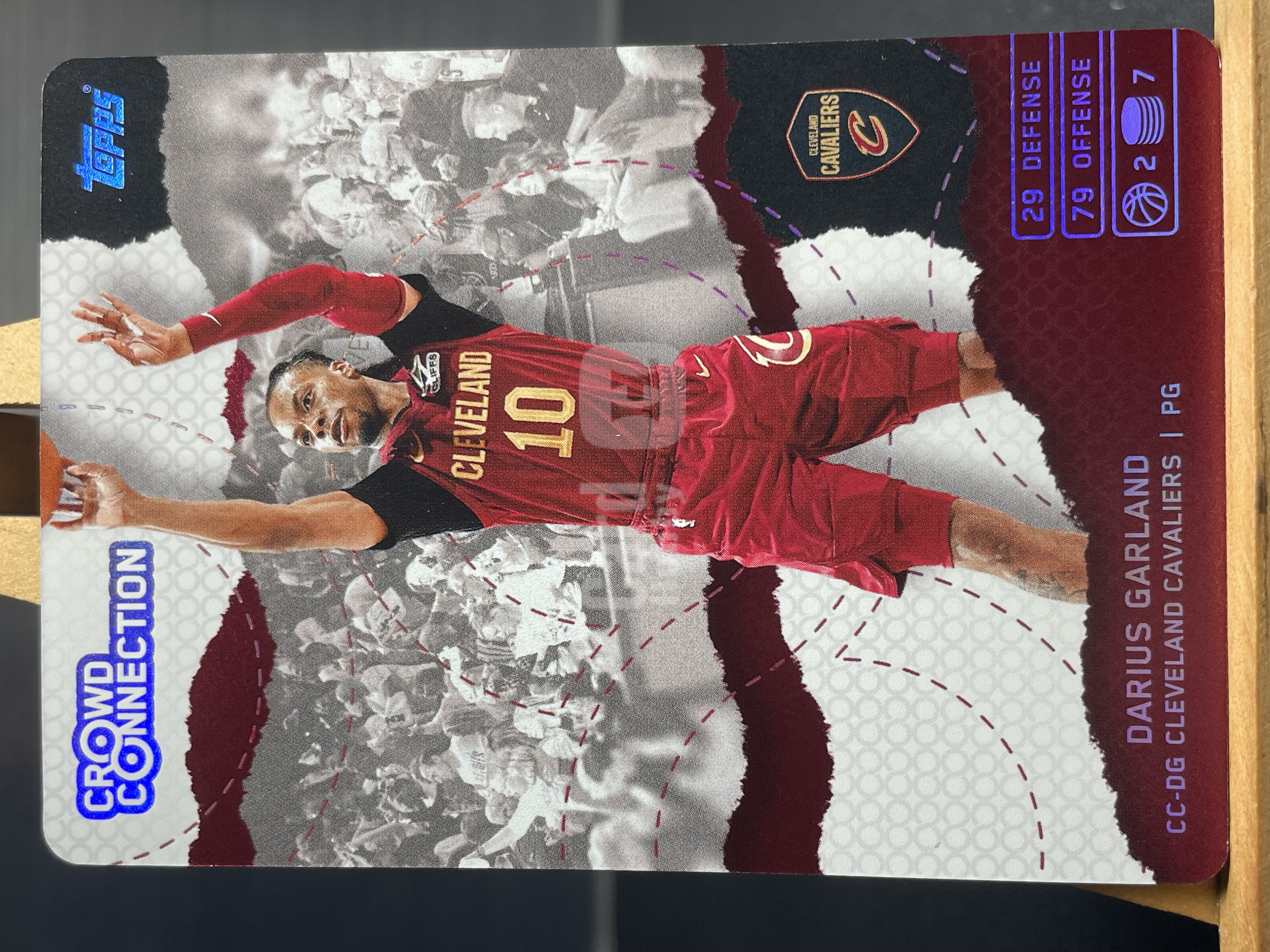 (T3) 2025 TOPPS 折射  达里厄斯 加兰 骑士   实卡好看 收藏凑套必备 卡品如图！！！