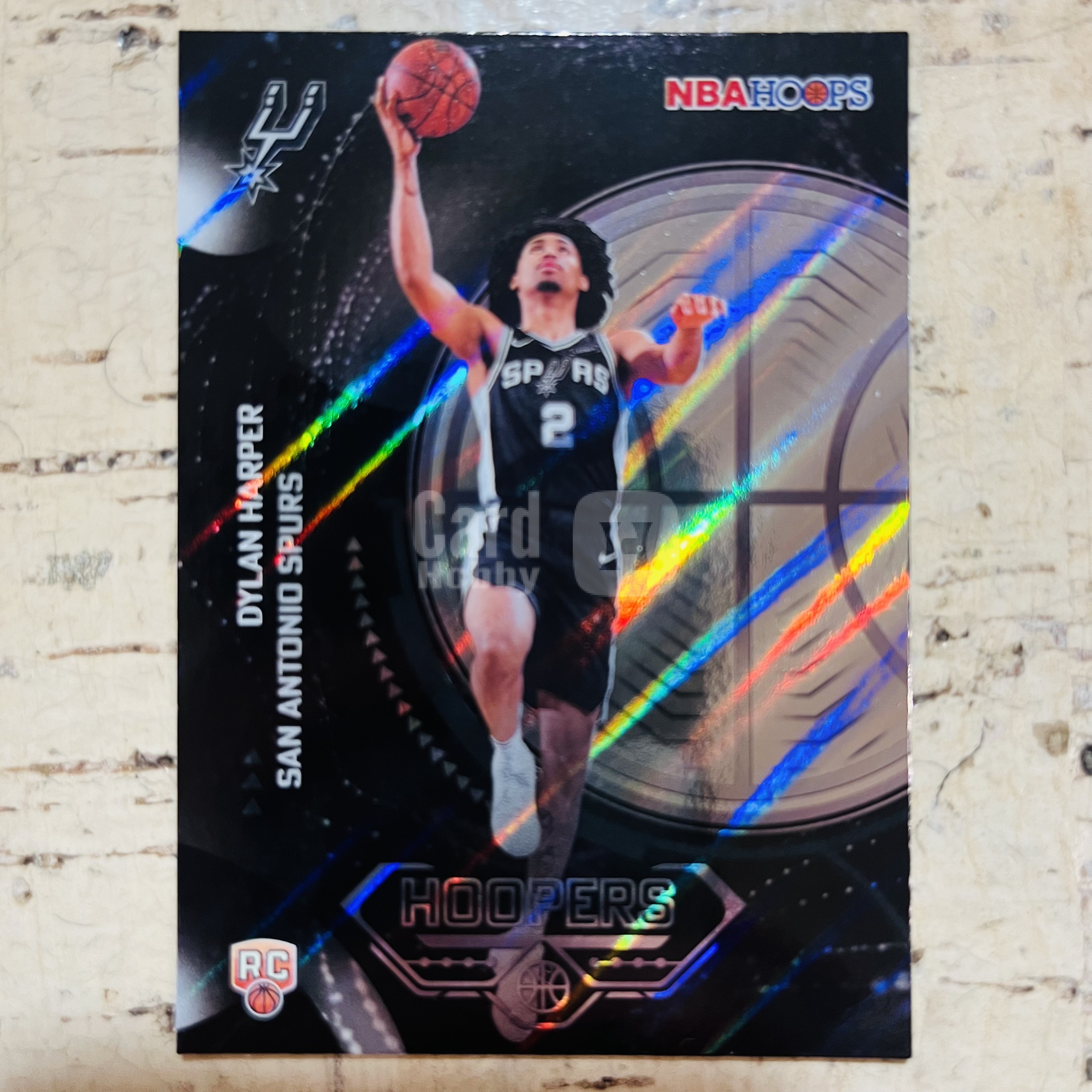 2025-26 Topps NBA Hoops Dylan Harper RC 新秀 马刺 迪伦 哈珀 光束折 射线折 hoopers 特卡【小卡迷拍卖 可累积半年】