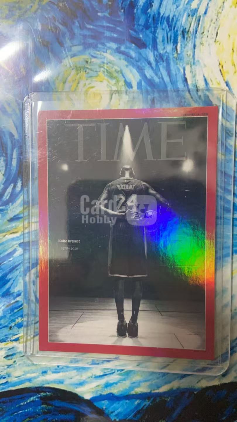 2020 time Kobe Bryant 科比 TIME杂志封面卡 湖人老大 科比 布莱恩特 黑曼巴 小飞侠 谢幕 纪念卡 时代杂志 折射 谢幕 硬通货 凑套必备 收藏必备