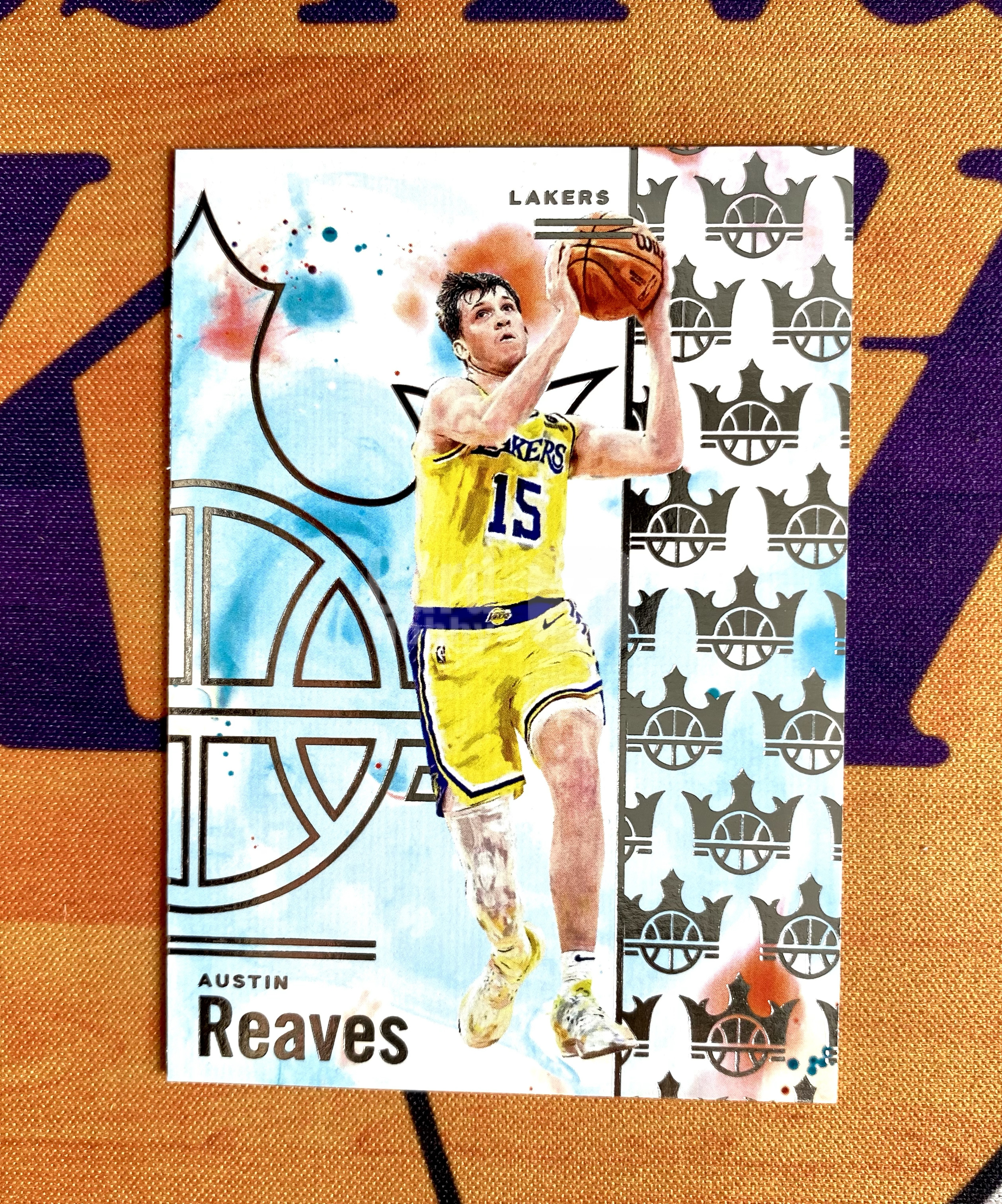 2024-25 Panini Court Kings Austin Reaves 奥斯汀 里弗斯 油画 特卡 热门球员 凑套 卡片精美 专收必备 卡品如图 收藏佳品