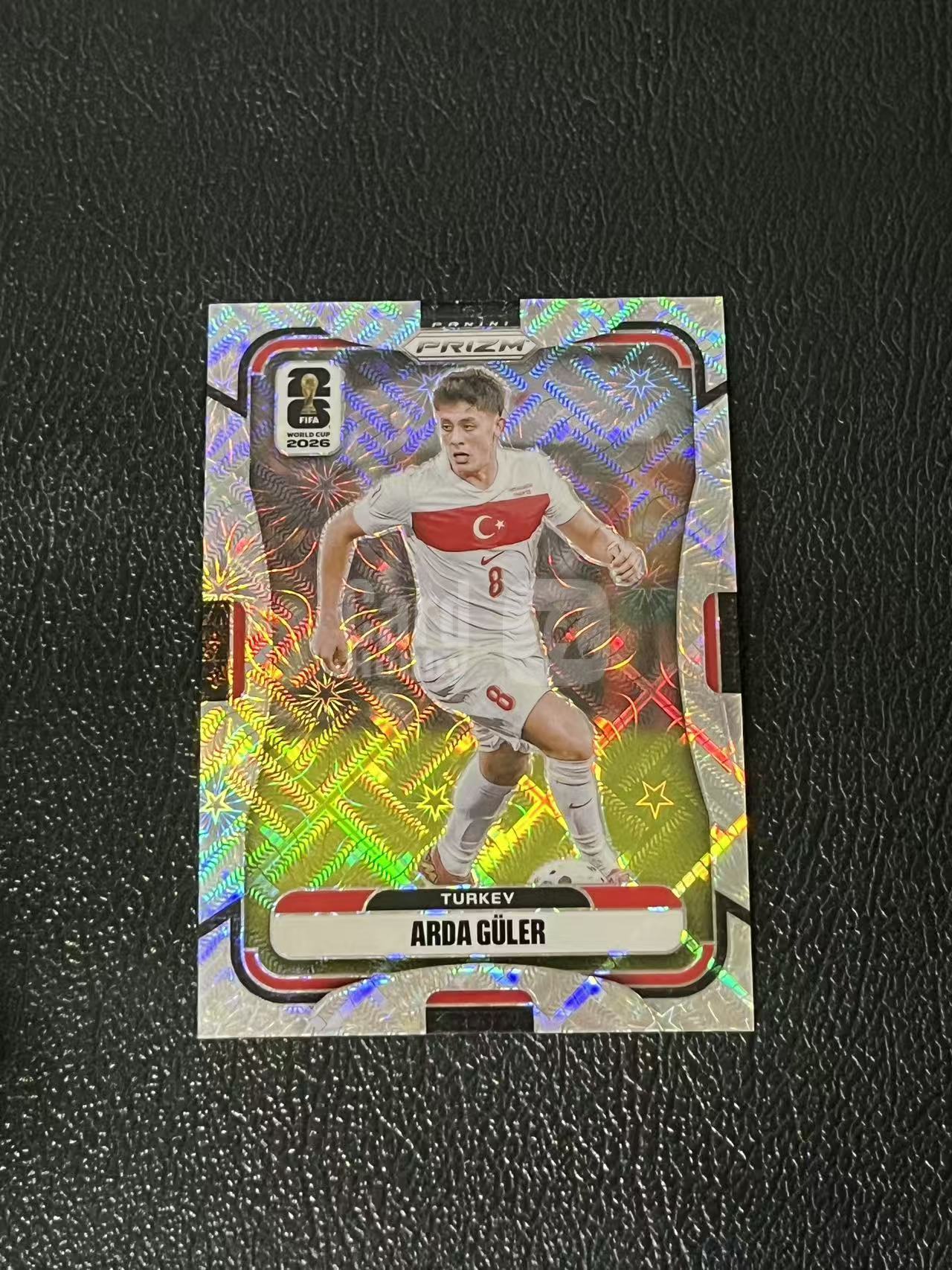 2026 Panini Prizm Fifa World Cup Arda Güler 居莱尔 皇马 烟花折 土耳其 世界杯 银折 实卡精美 卡品如图 LZ8