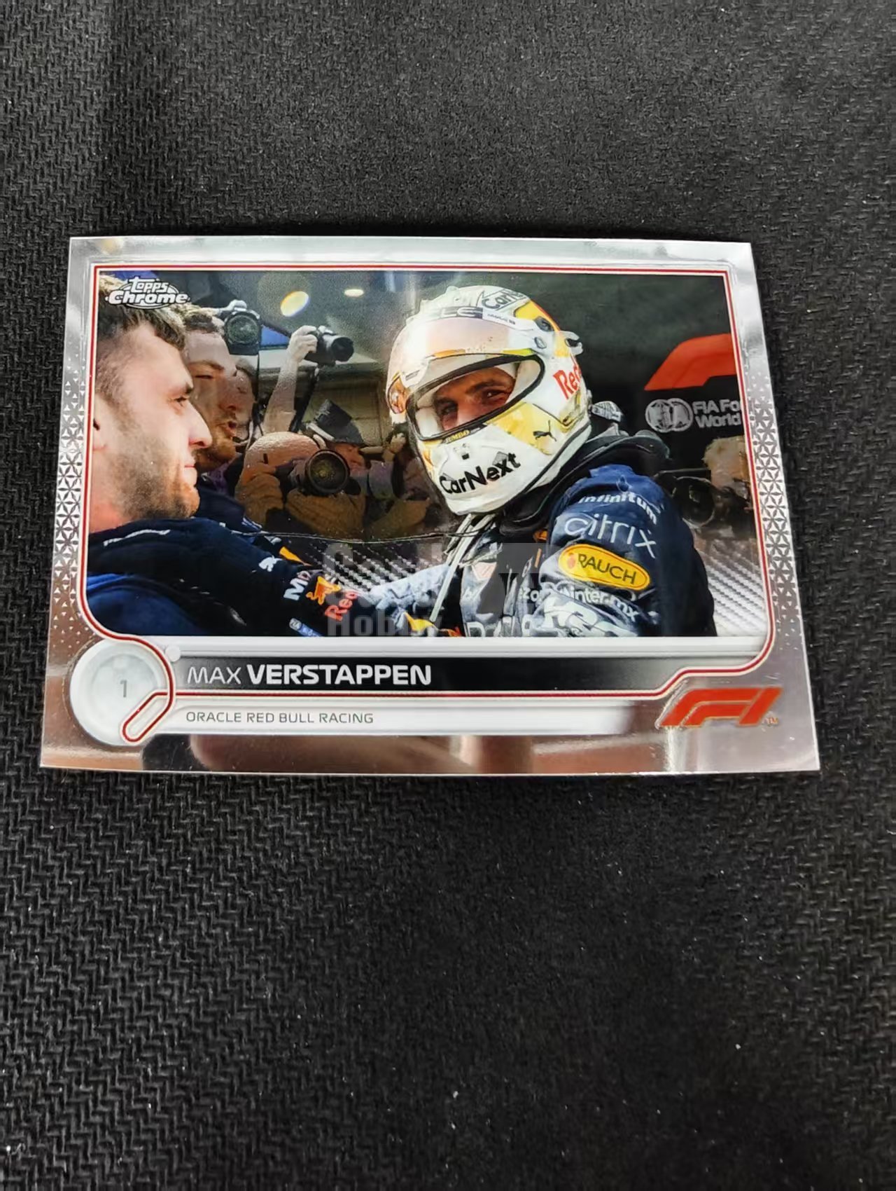 2022 Topps Chrome F1 Max Verstappen 维斯塔潘 红牛 划痕 边角瑕疵 #4