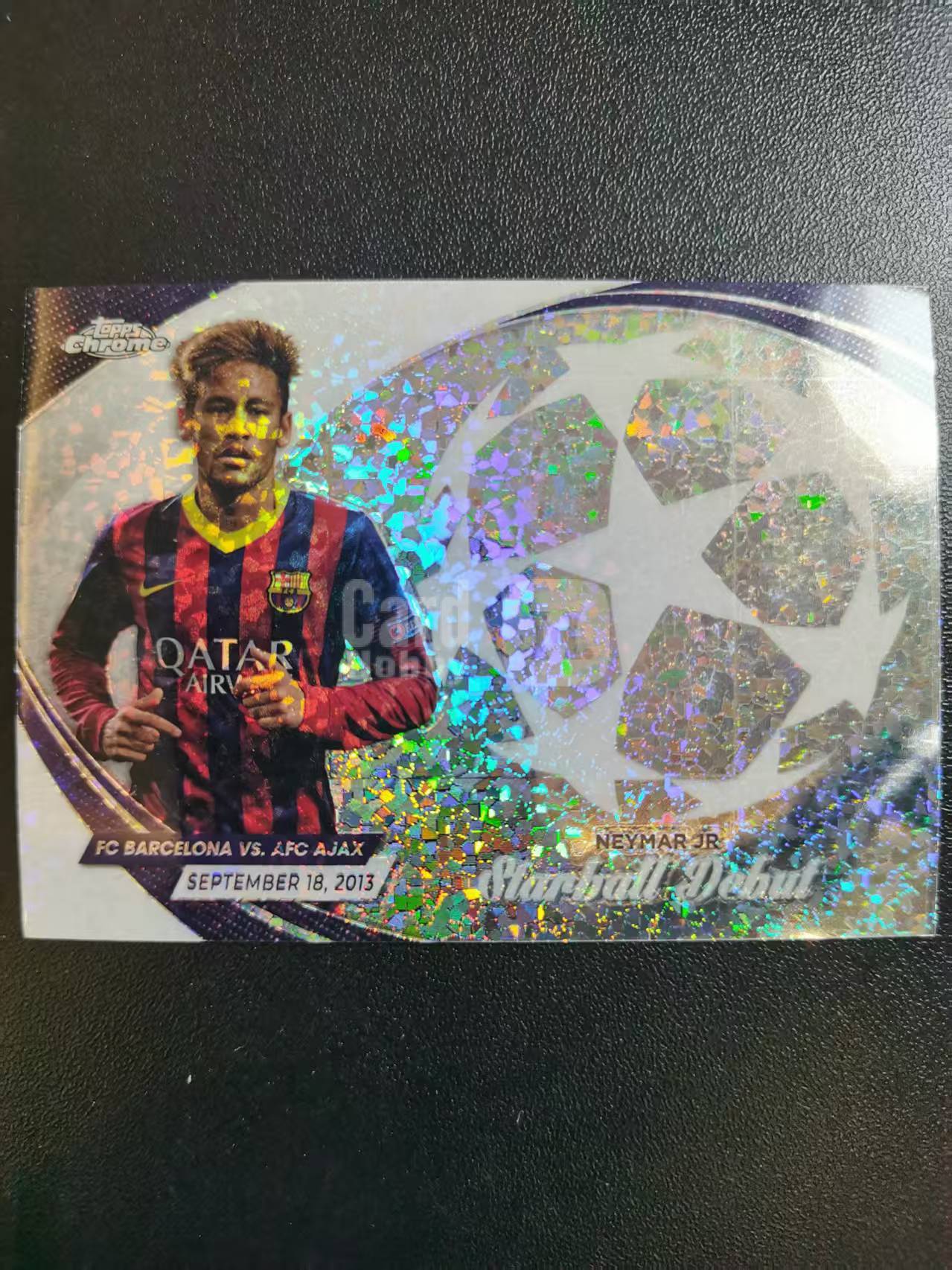 2024 Topps Chrome Neymar Jr 内马尔 巴塞罗那 欧冠TC 星球首秀 碎钻折 收藏凑套 卡品如图 免费代拍WLB