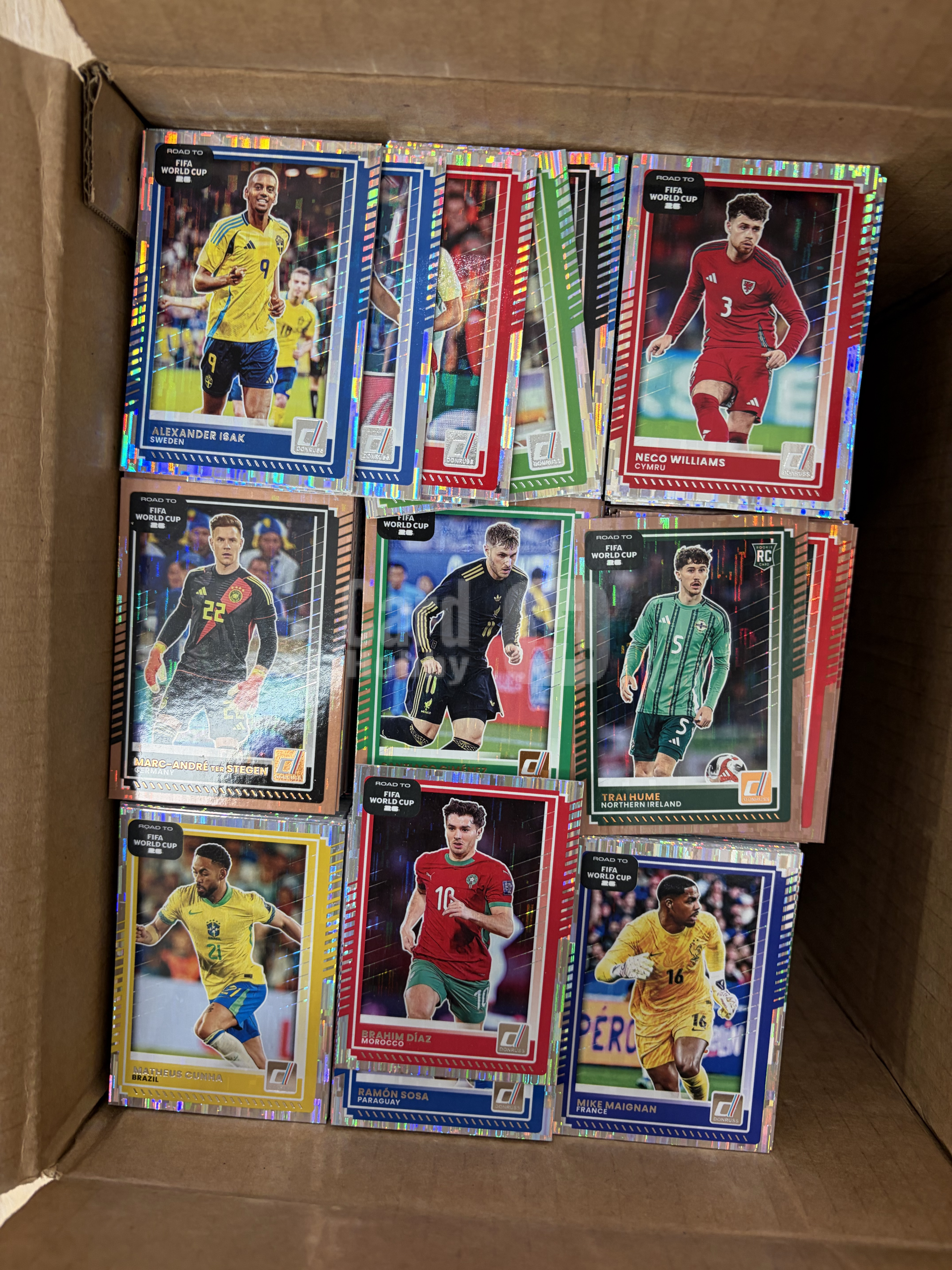 2025-26 Panini Donruss Base 帕尼尼 杜蕾斯世界杯之路 base 4600张左右打包 o版d版都有 随机出现特卡梅西c罗亚马尔莫拉等 不保人物不保卡品 顺丰到付介意勿拍#10