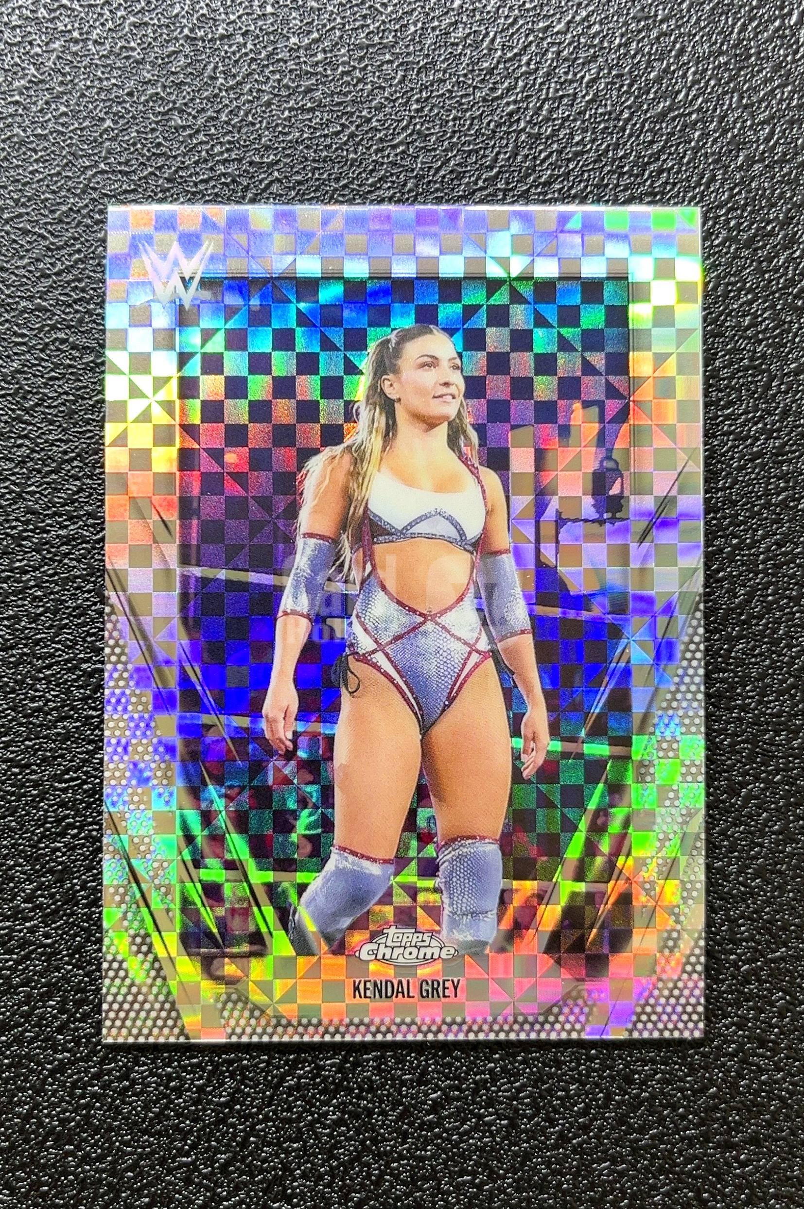 【岛屿拍卖】2026 Topps Chrome Kendal Grey 肯达尔·格雷 银棋盘折 折射 卡品如图 高价值 #148 0024#23