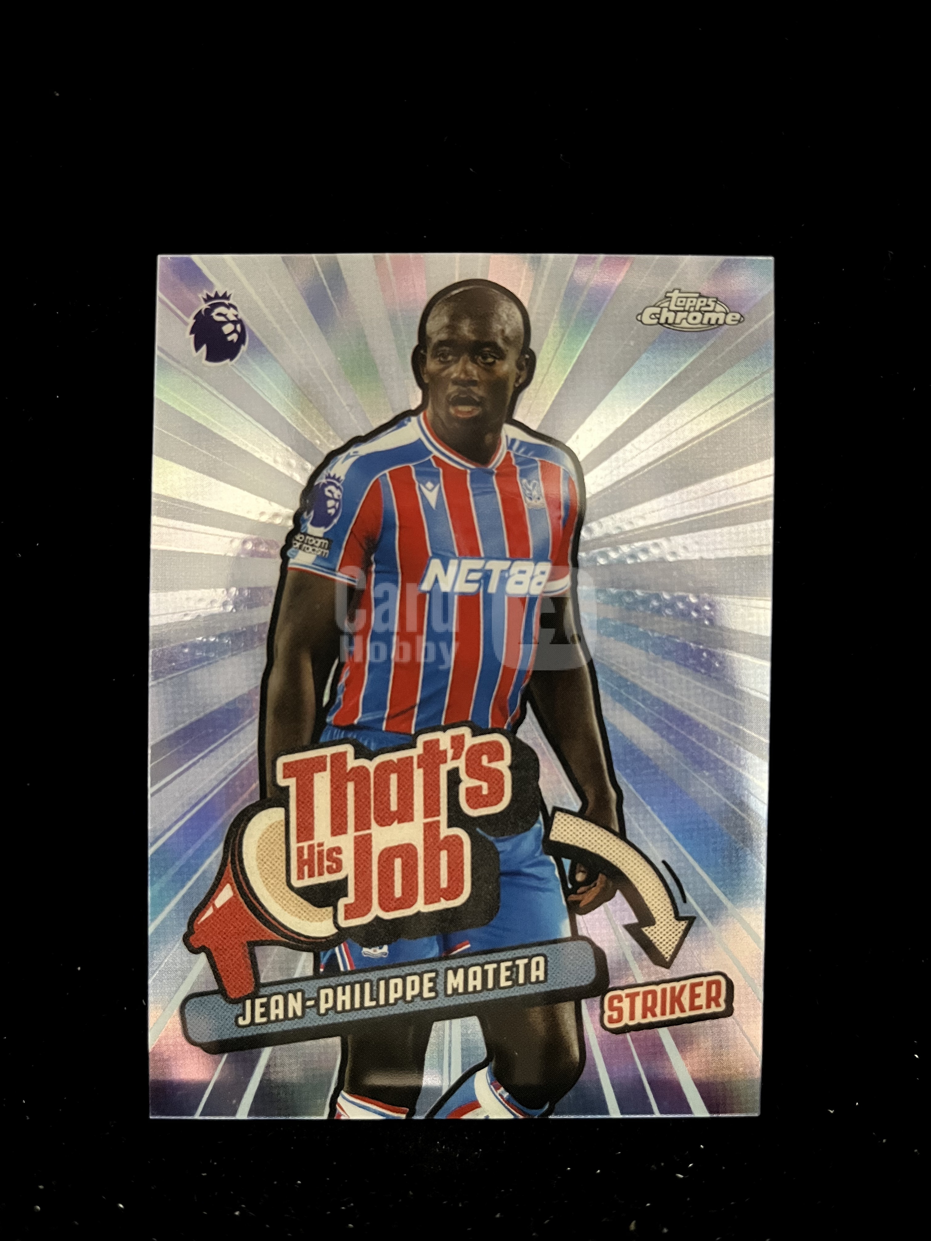 免费代拍 2025 Topps Chrome 英超 马特塔 Jean-Philippe Mateta 折射 卡品如图#E780