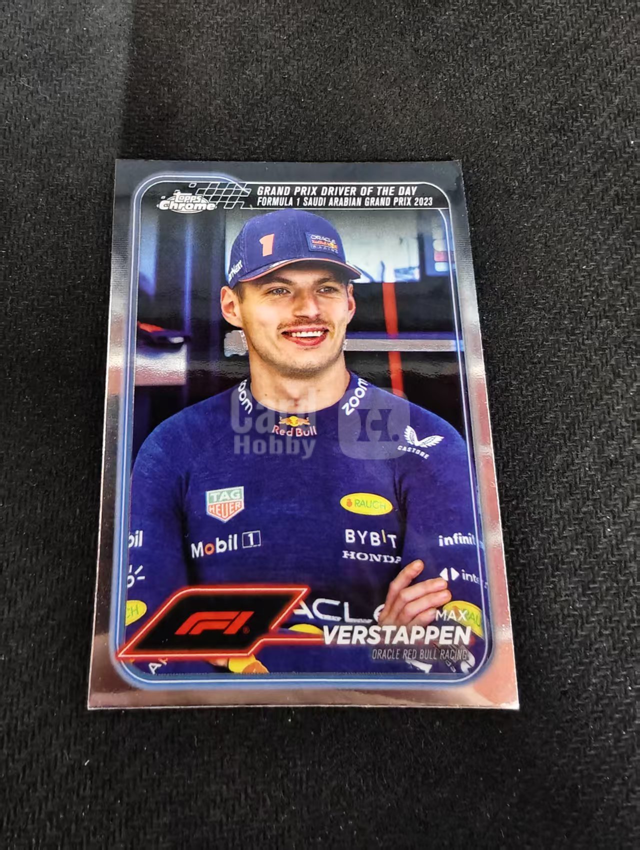 2024 Topps Chrome F1 Max Verstappen 维斯塔潘 红牛 划痕 边角瑕疵 #160