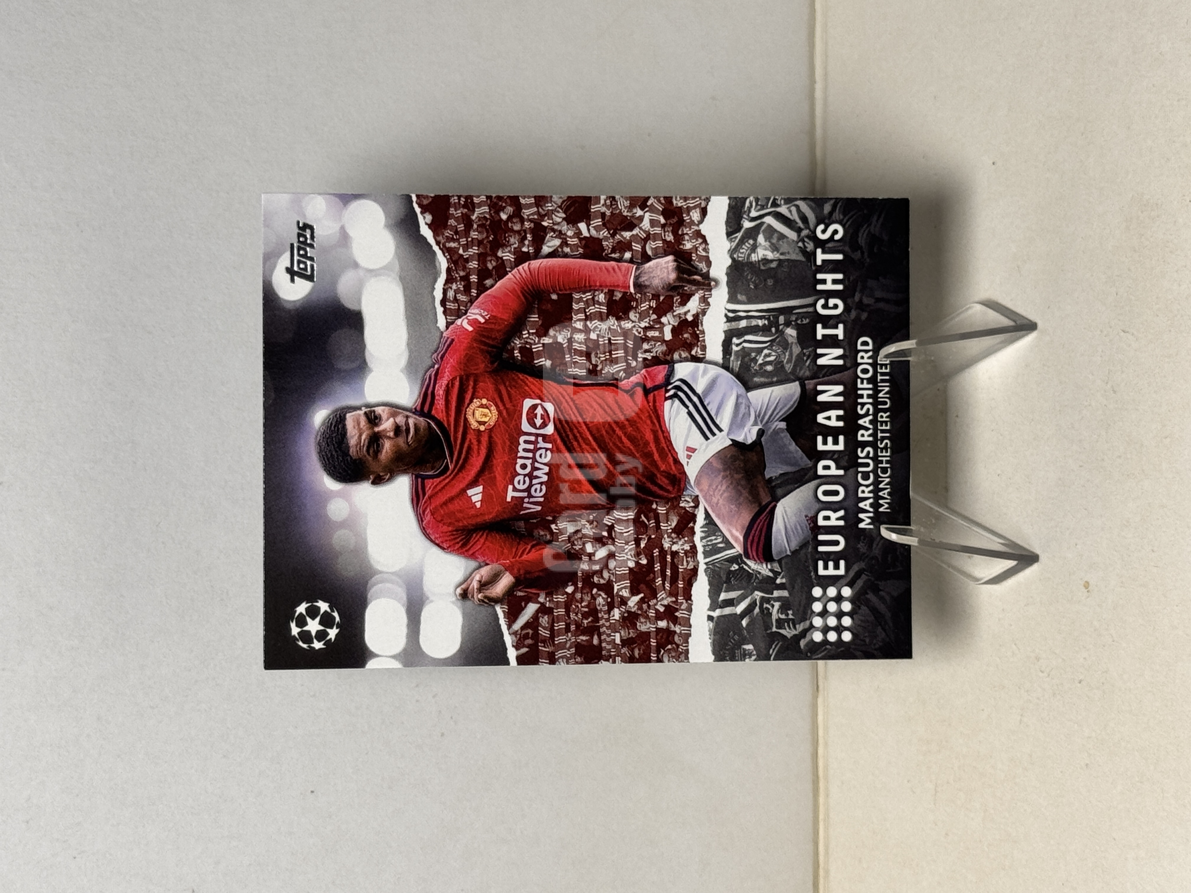2024 Topps UCC Marcus Rashford  欧冠 马库斯 拉什福德 曼联 European Nights 欧洲之夜特卡 收藏必备 卡品如图【星爷代拍】H3-5