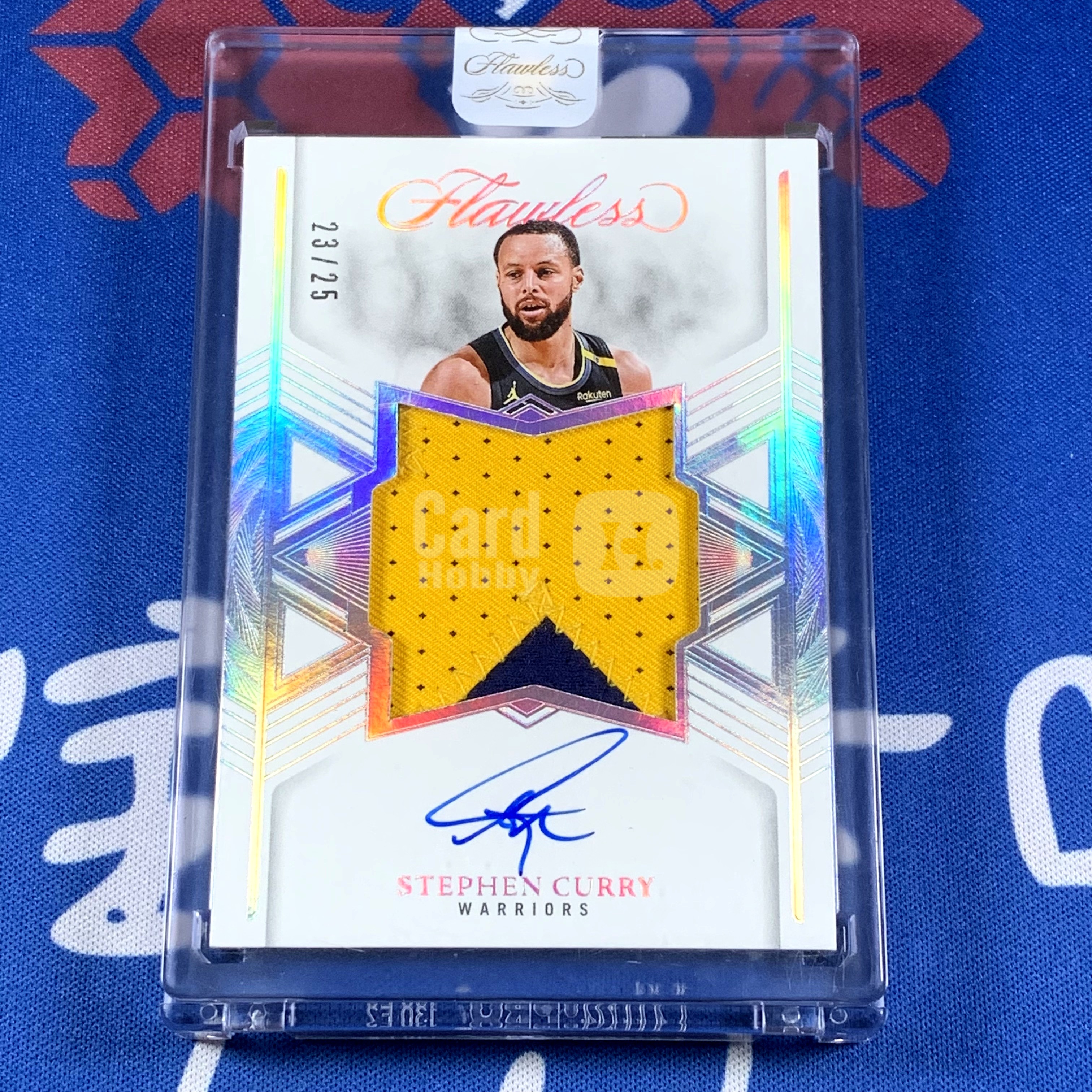 2024-25 Panini Flawless Stephen Curry 【海宝】末年手提 勇士 库里 25编 白金闪 星星签 大窗SS 暴力PA签字卡 卡签 原封砖 历史三分王 收藏必备【LG】