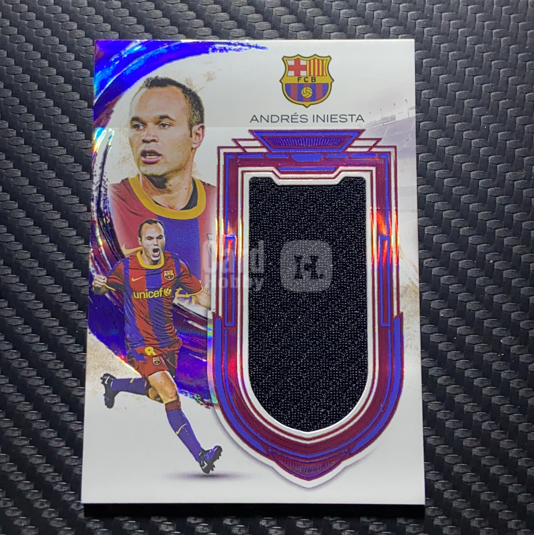 【小牛代拍】2025 Futera Barcelona Andres Iniesta 福特拉 巴萨队盒 巴塞罗那 伊涅斯塔 小白 落场 球衣 物料 1/7编 首编 卡品如图(Tarkuya)