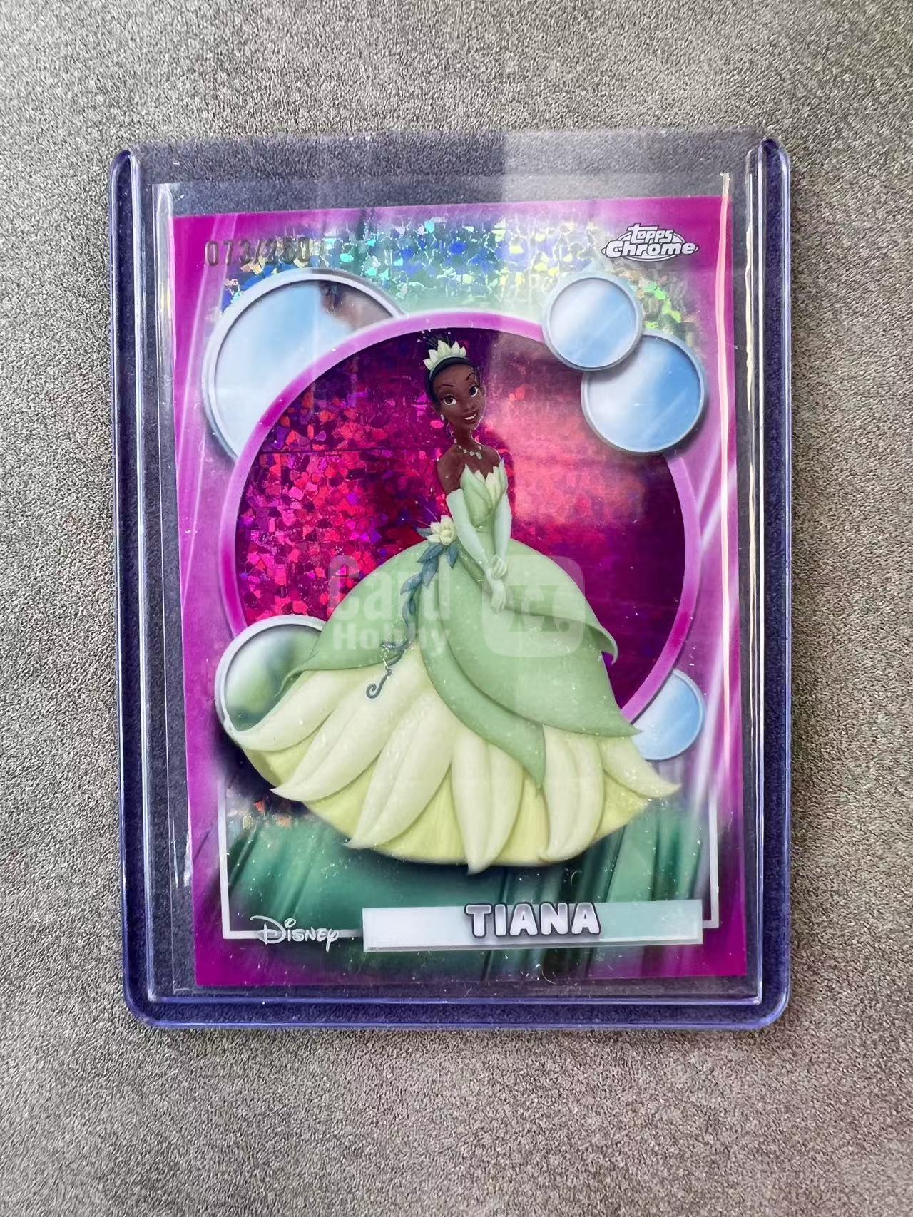8147【330球星卡实体店代卖】2026 Topps Chrome TC Disney 迪斯尼 TIANA 蒂安娜 公主 粉碎点 73/250编 (UK23)