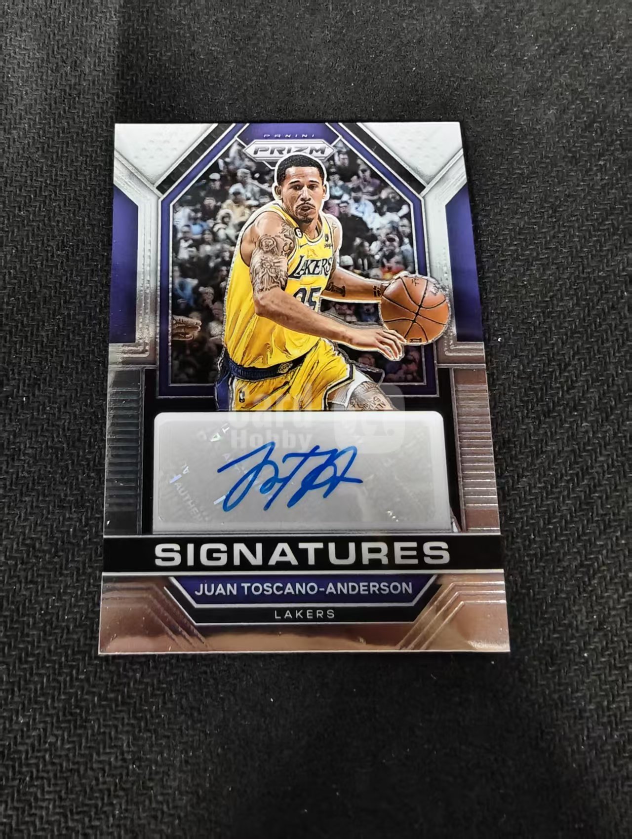 2022-23 PANINI Prizm Juan Toscano-Anderson 洛杉矶湖人 胡安 托斯卡诺 安德森 签字 瑕疵如图