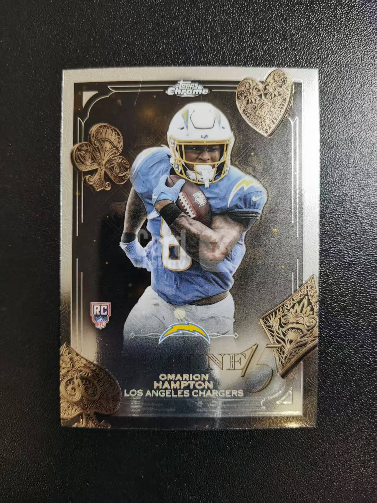 2025 Topps Chrome Omarion Hampton 汉普顿 TC橄榄球 NFL ACES 收藏凑套 卡品如图 免费代拍CC05