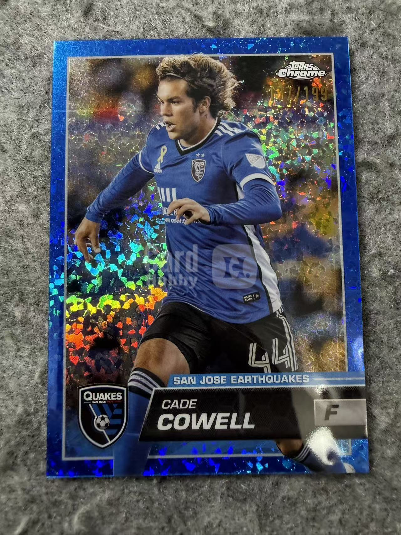 2023 Topps Chrome Cade Cowell 美职联 卡德 科维尔 199编 Soccer 卡品如图 瑕疵如图 值得收藏