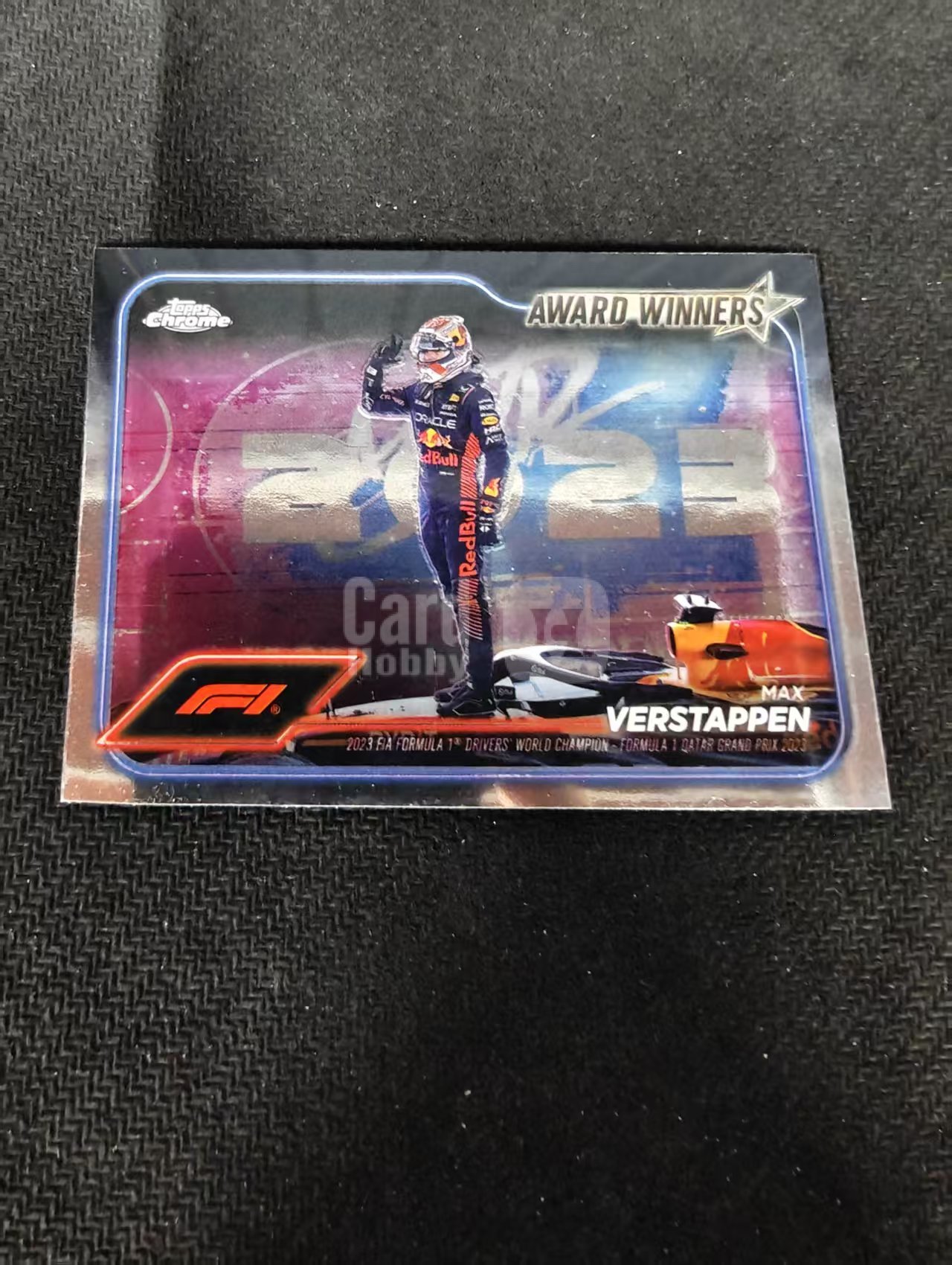 2024 Topps Chrome F1 Max Verstappen 维斯塔潘 红牛 划痕 边角瑕疵 #183