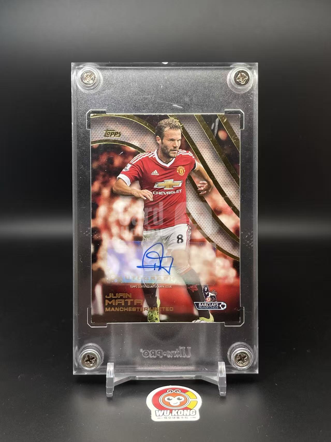 2015 Topps Premier Juan Mata 英超 马塔 签字 完美签名 马塔叔叔 曼联 切尔西 西班牙 实卡精美 投资必备 值得收藏【悟空拍卖】wd