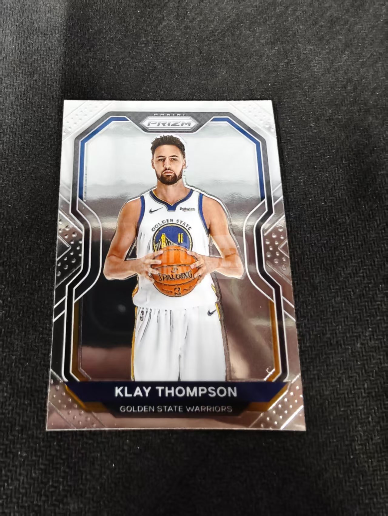 【可合并，不累计】2020-21 Panini Prizm Klay Thompson 克莱 汤普森 勇士 pz 划痕 边角瑕疵 #87