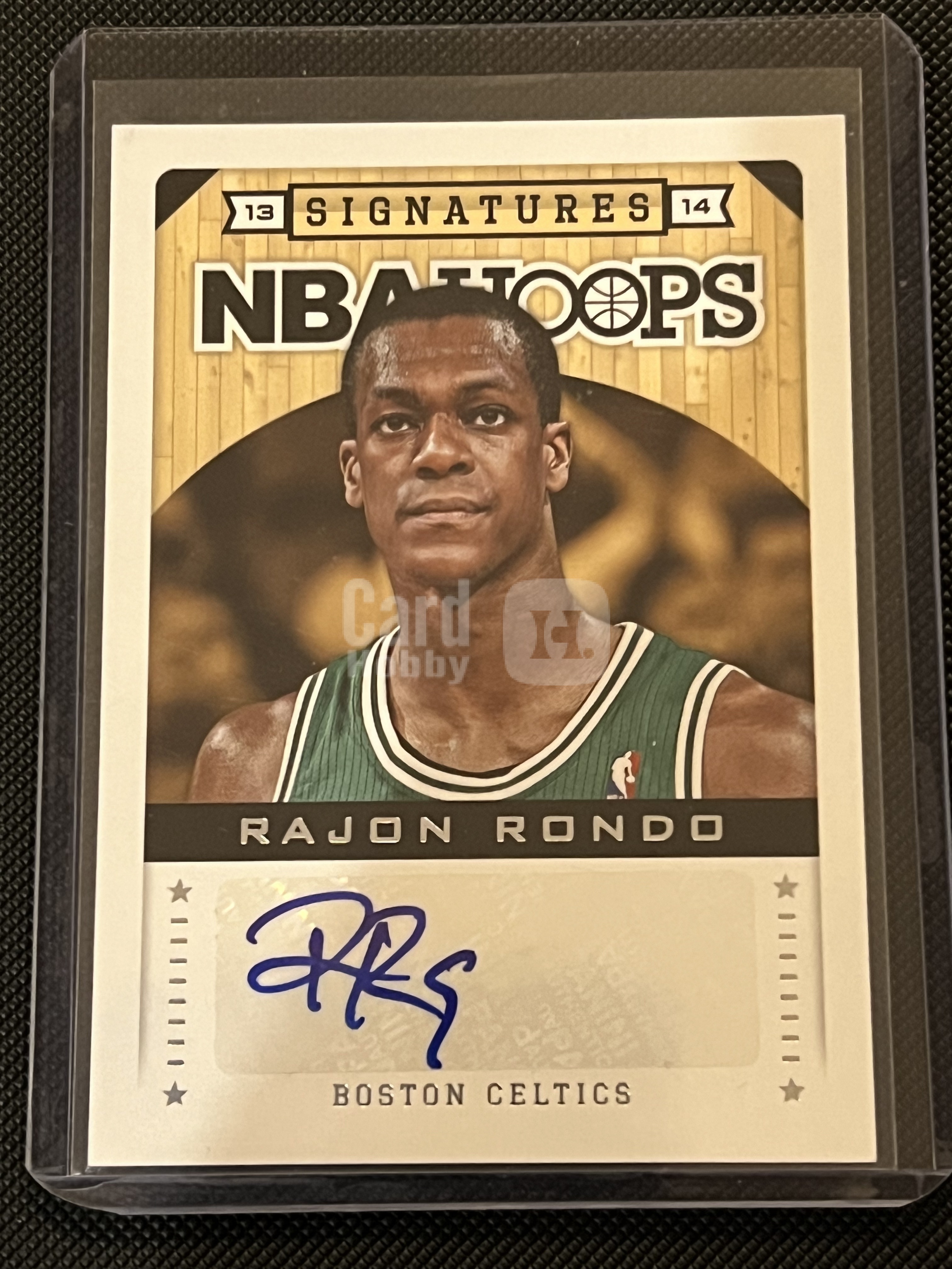 2013-14 Panini Hoops Rajon Rondo #109 凯尔特人 拉简 隆多 签字卡!!老盒子 老卡 NBA名宿 俗称“ 隆指导”凑套必备!!
