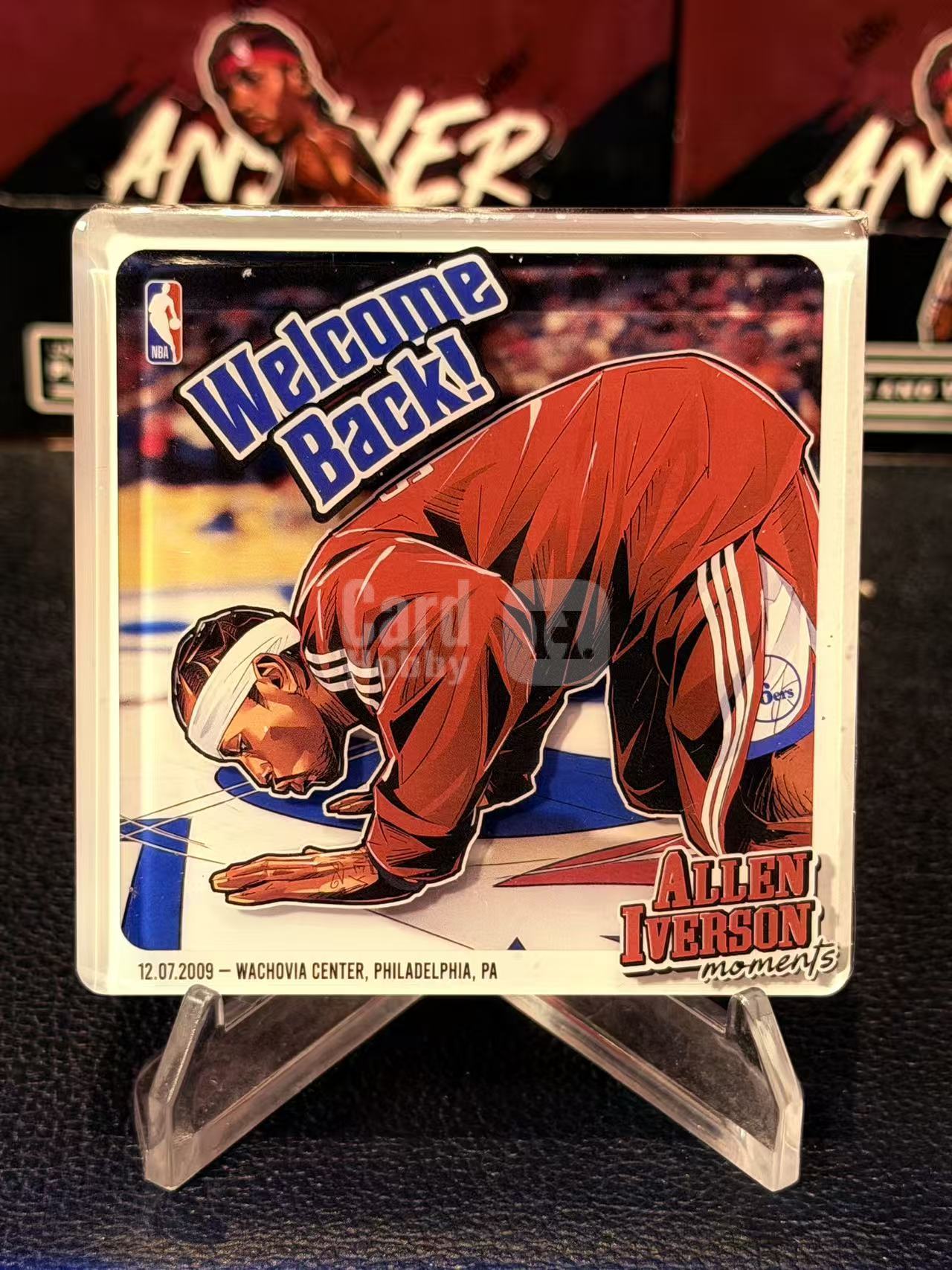 2026 Nuts Collect 艾弗森时刻系列磁吸贴 Allen Iverson 冰箱贴 重返76人4
