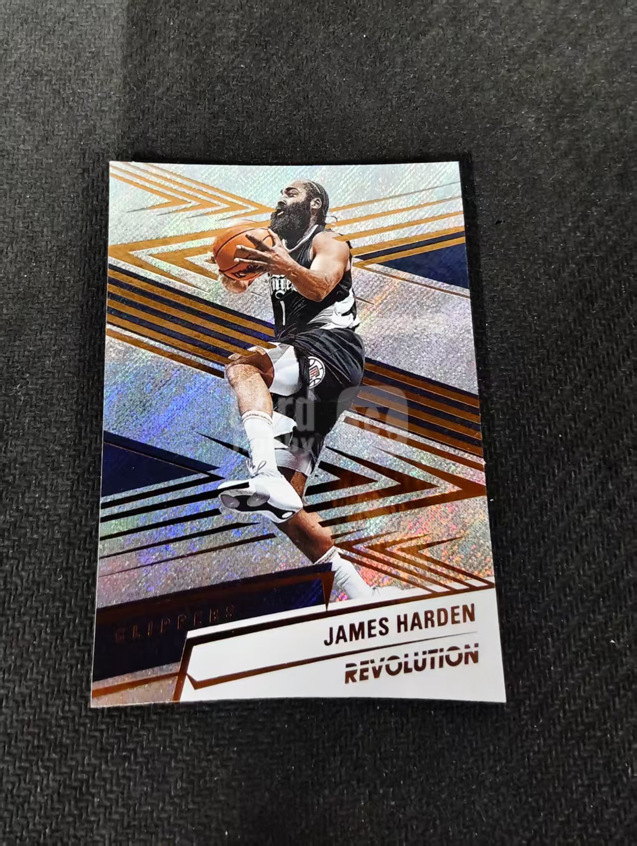 【可合并,不累计】2024-25 Panini Revolution James Harden 革命 快船 大胡子 詹姆斯 哈登 折射 边角瑕疵 #43