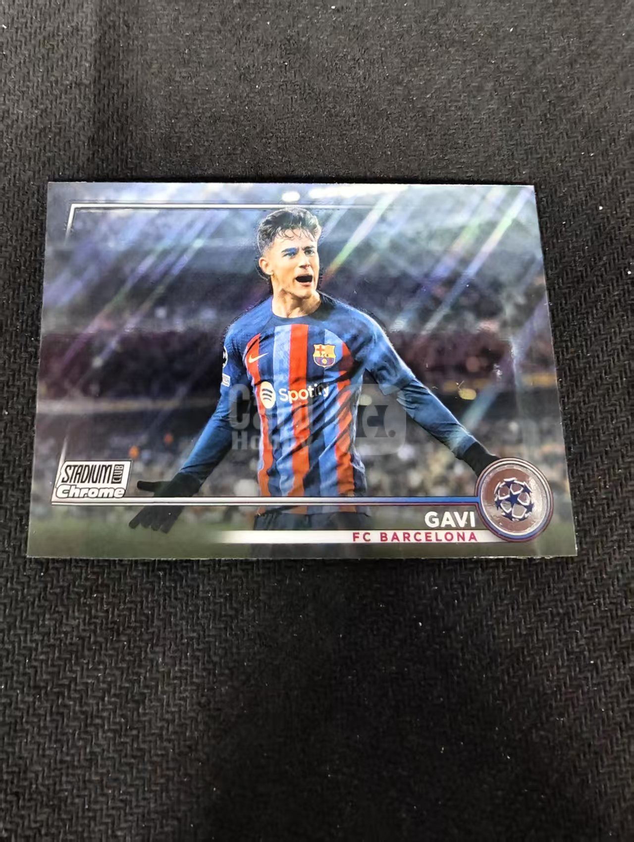 【可合并,不累计】2023 Topps Stadium Club Chrome Gavi 加维 巴塞罗那 巴萨 西班牙金童 欧冠 竞技场 不保卡品 介意勿拍 #68