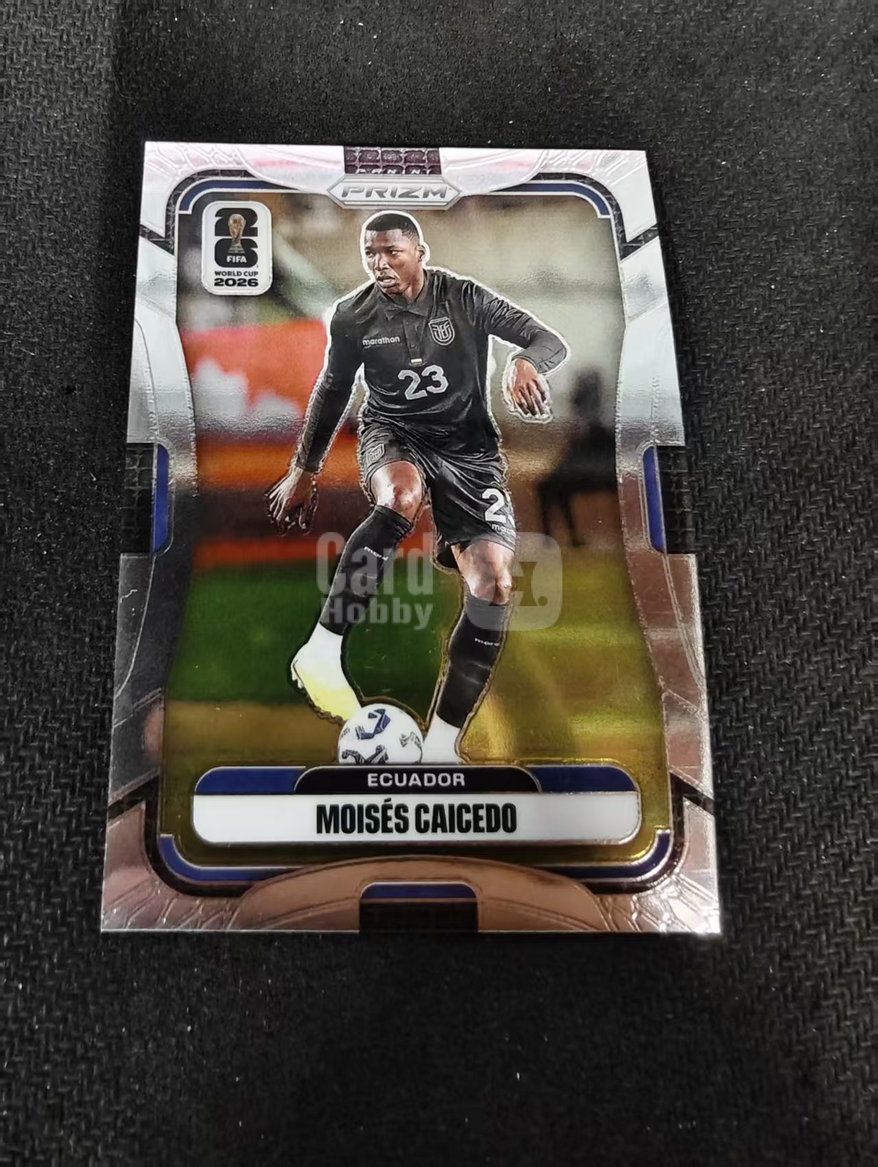 2026 Panini World Cup Prizm Moises Caicedo 凯塞多 布莱顿 切尔西 厄瓜多尔 PZ世界杯 划痕 边角瑕疵#210