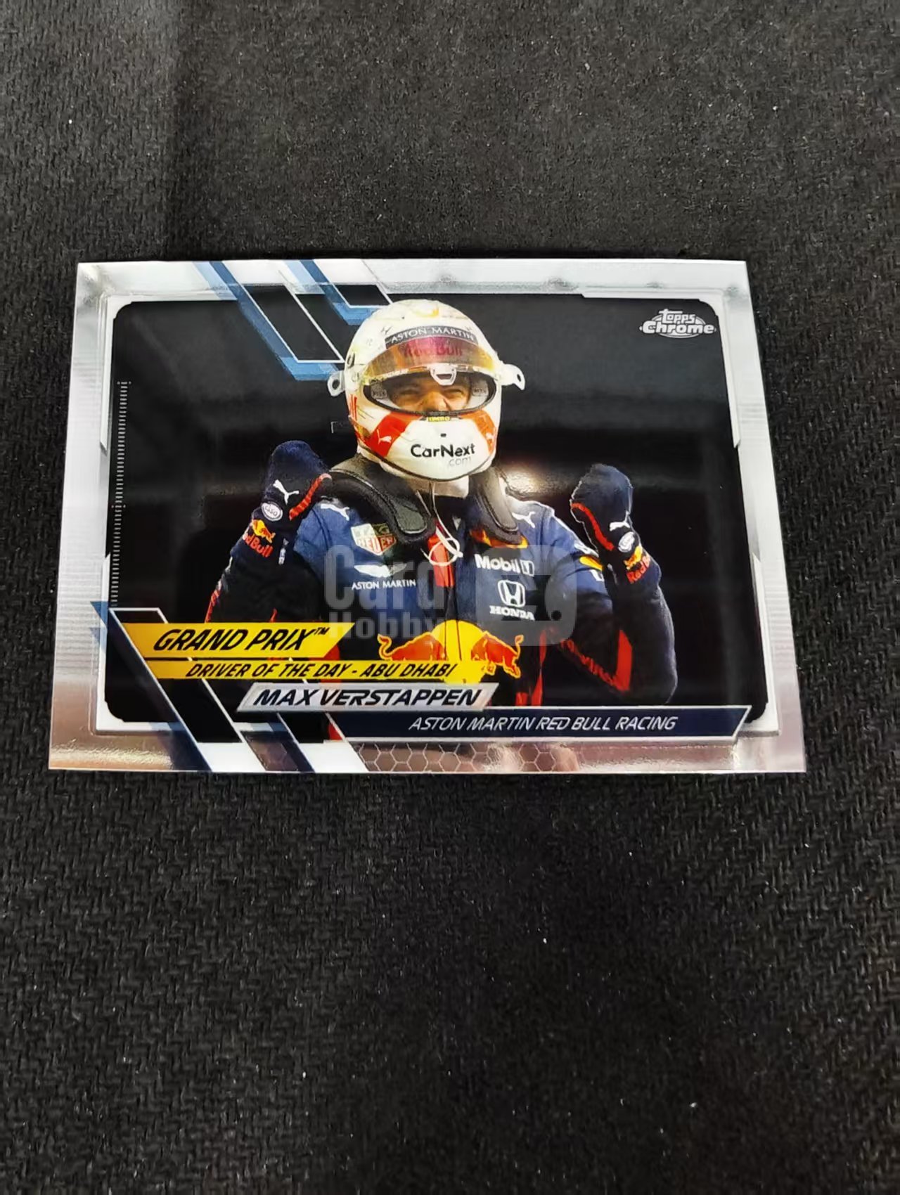 2021 Topps Chrome Max Verstappen F1 维斯塔潘 红牛 划痕 边角瑕疵 #155
