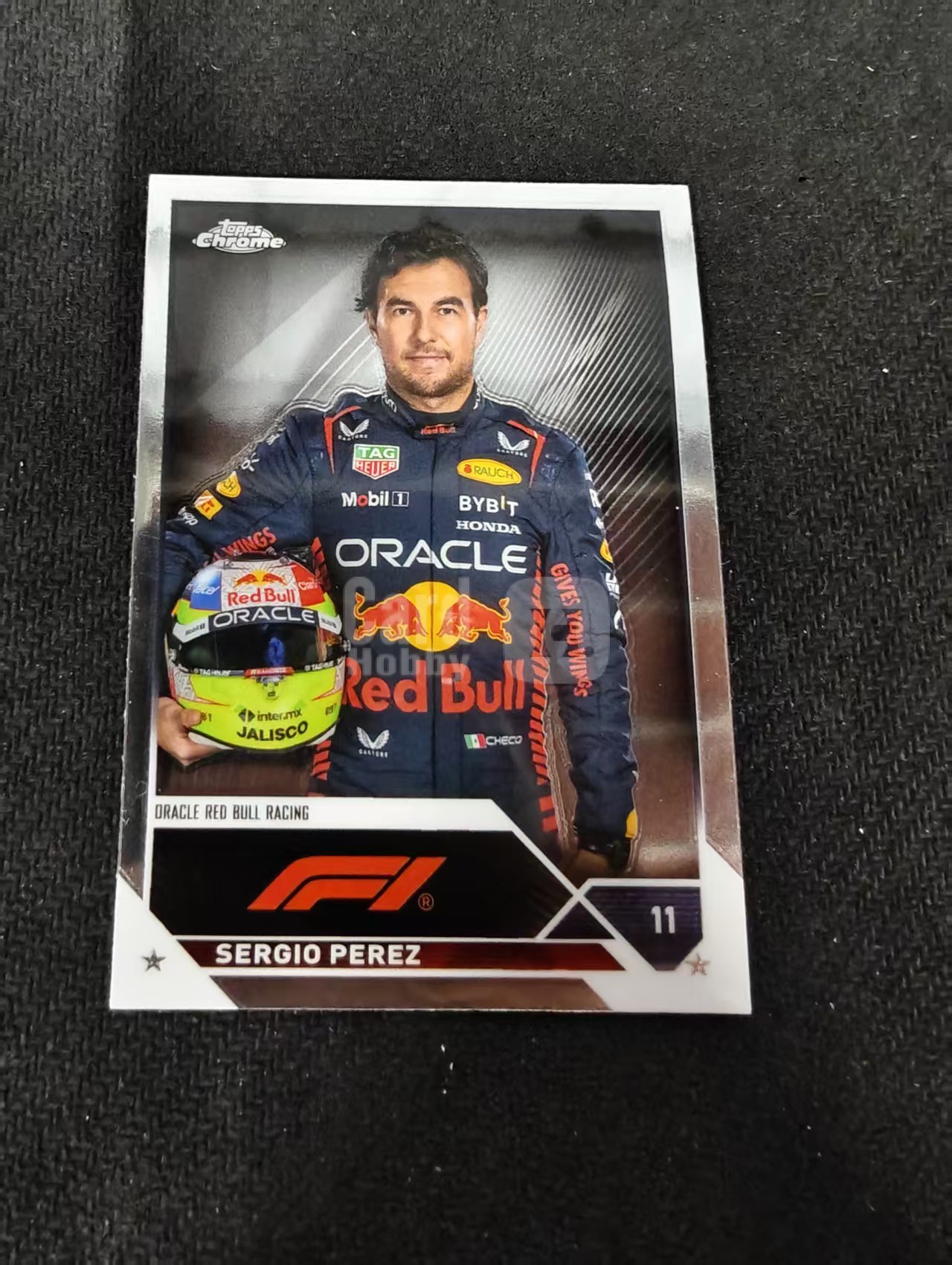 2023 Topps Chrome F1 Sergio Perez 塞尔吉奥 佩雷兹 佩雷斯 红牛 划痕 边角瑕疵 #9