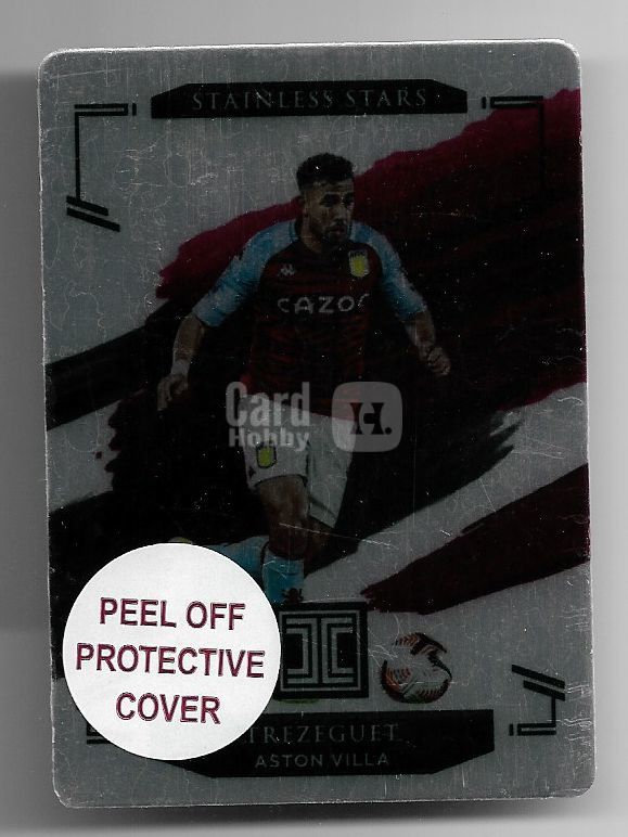 2020-21 Panini Impeccable Trezeguet (鸿英收藏社)2020-21 Panini 英超 小真金 维拉 特雷泽盖 57编 铁板 球星卡 18/57