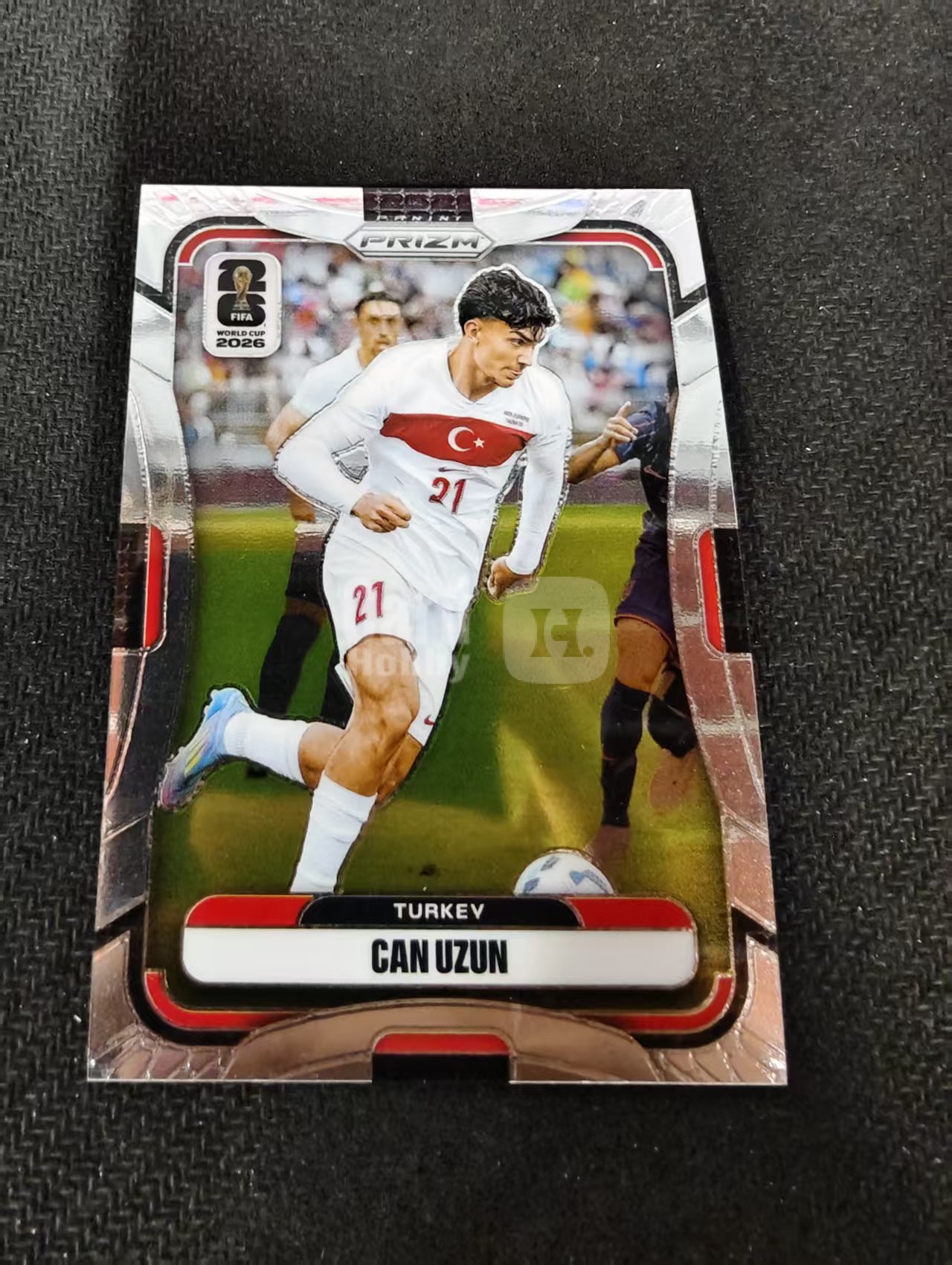 2026 Panini World Cup Prizm Can Uzun 土耳其 法兰克福 詹 乌尊 PZ世界杯 划痕 边角瑕疵#490