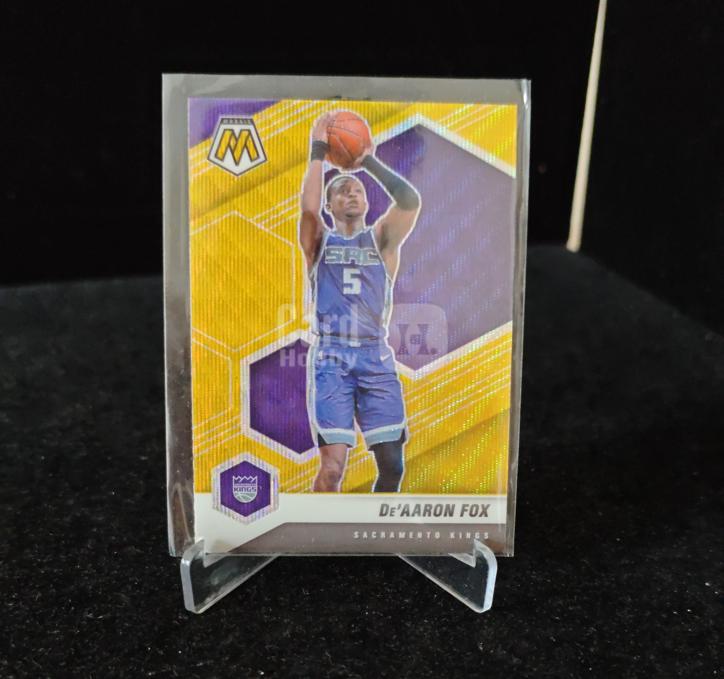 2020-21 Panini Mosaic De'Aaron Fox #168 福克斯 马赛克 萨克拉门托国王 卡品如图