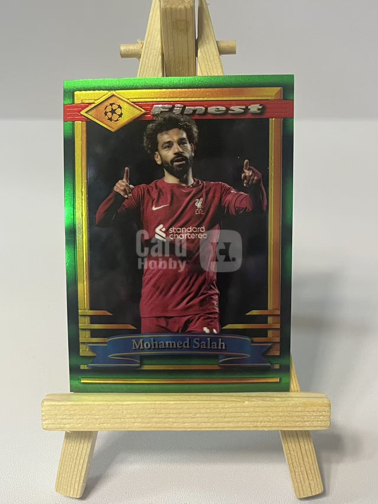 2023 Topps Finest Mohamed Salah 萨拉赫 利物浦 闪回盒 欧冠 实卡精美 卡品如图 LZ5