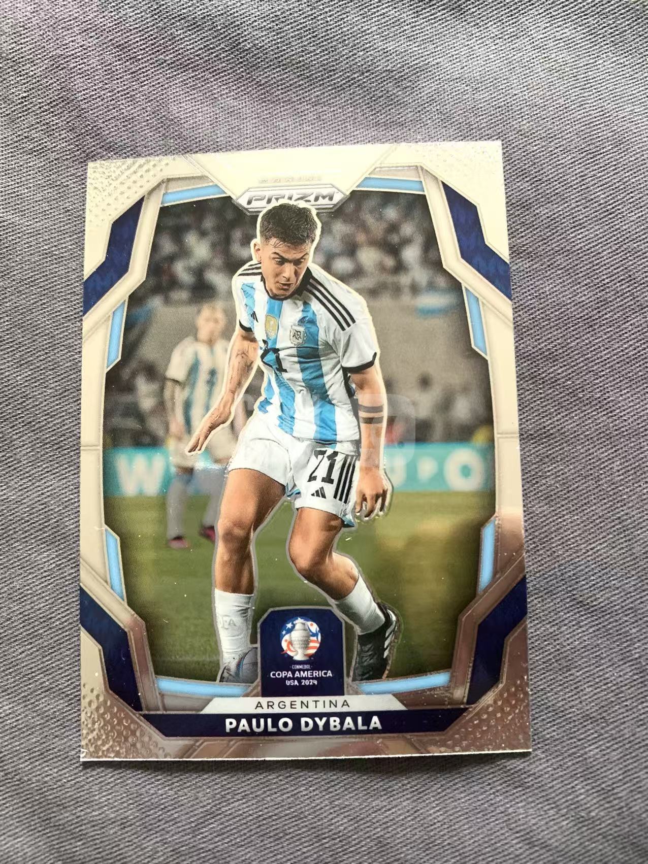 2024 Panini Prizm Copa America Paulo Dybala 元年美洲杯 Prizm 保罗 迪巴拉 base 阿根廷 维稳