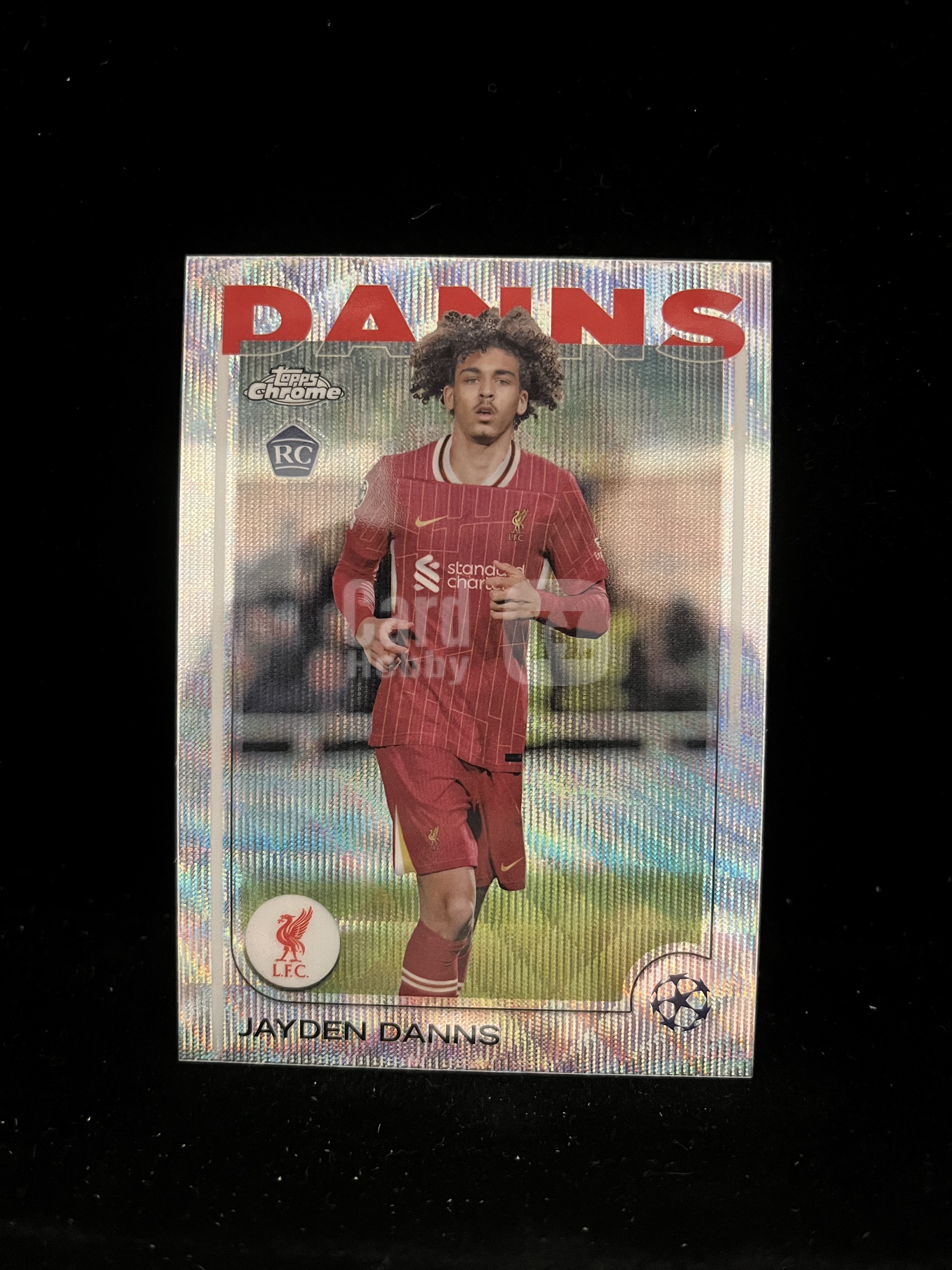 免费代拍 2025 Topps Chrome 欧冠 杰登·丹斯 Jayden Danns RC 折射 卡品如图#H478