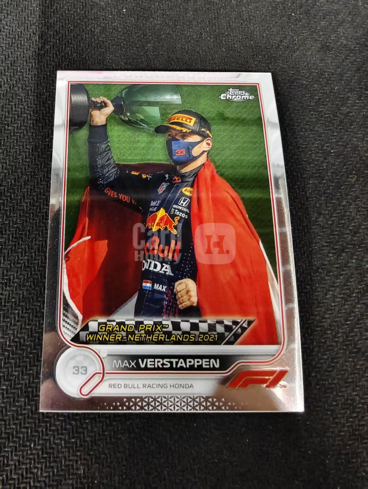2022 Topps Chrome F1 Max Verstappen 维斯塔潘 红牛 划痕 边角瑕疵 #163