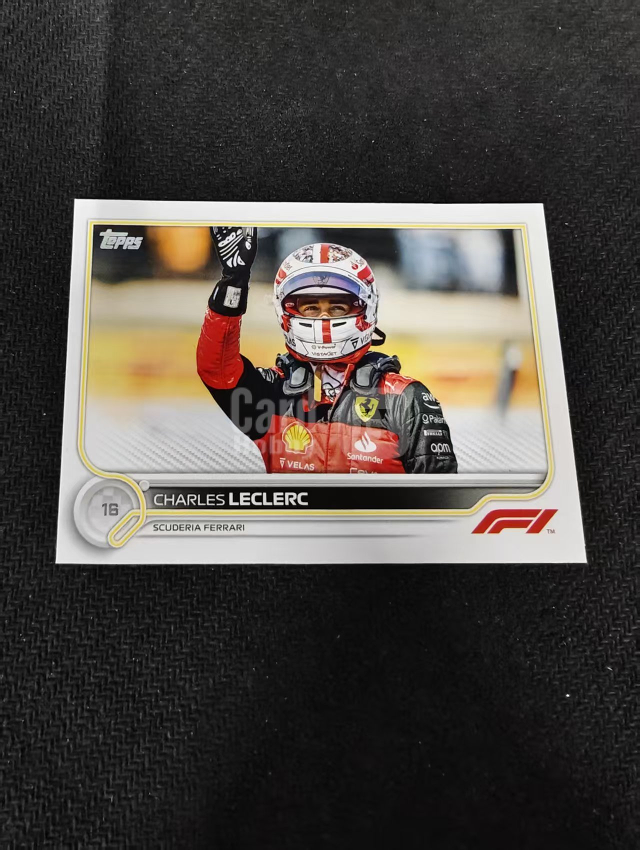 2022 Topps F1 Charles Leclerc 法拉利 夏尔 勒克莱尔 划痕 边角瑕疵@28